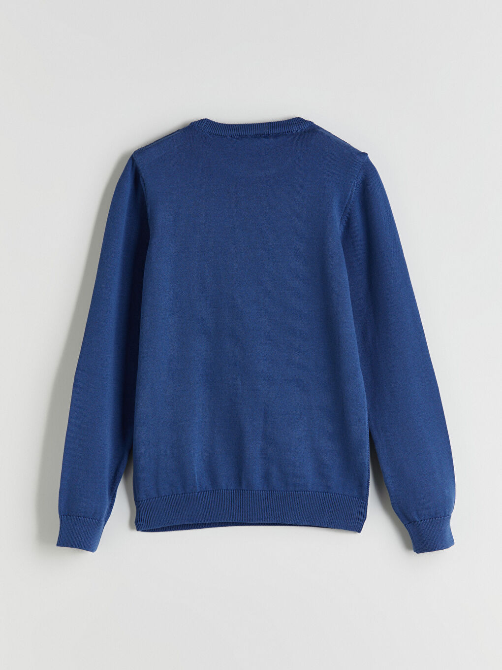 Mavi Bisiklet Yaka Erkek Çocuk Triko Kazak-1