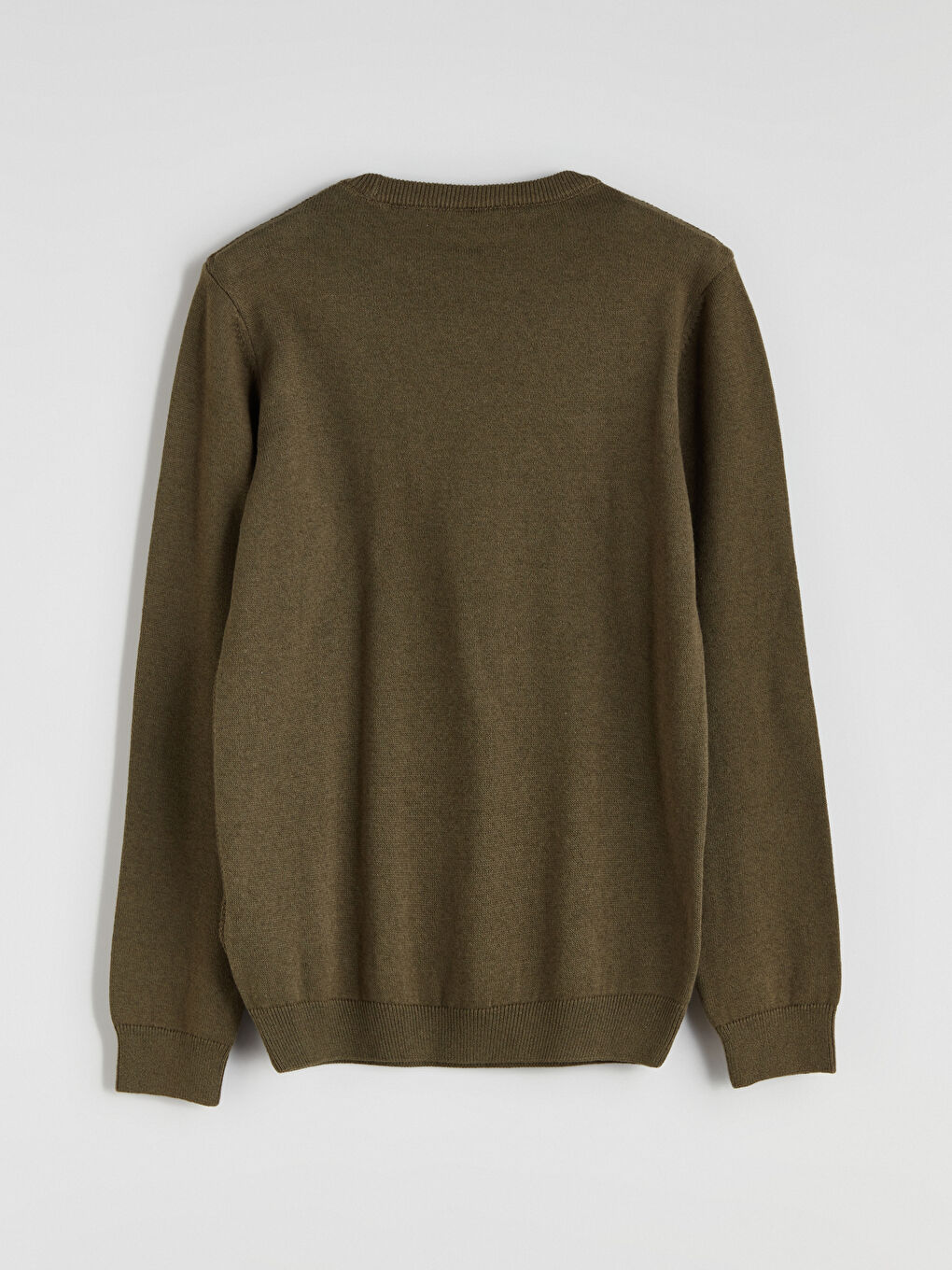 Turuncu Bisiklet Yaka Erkek Çocuk Triko Kazak-2