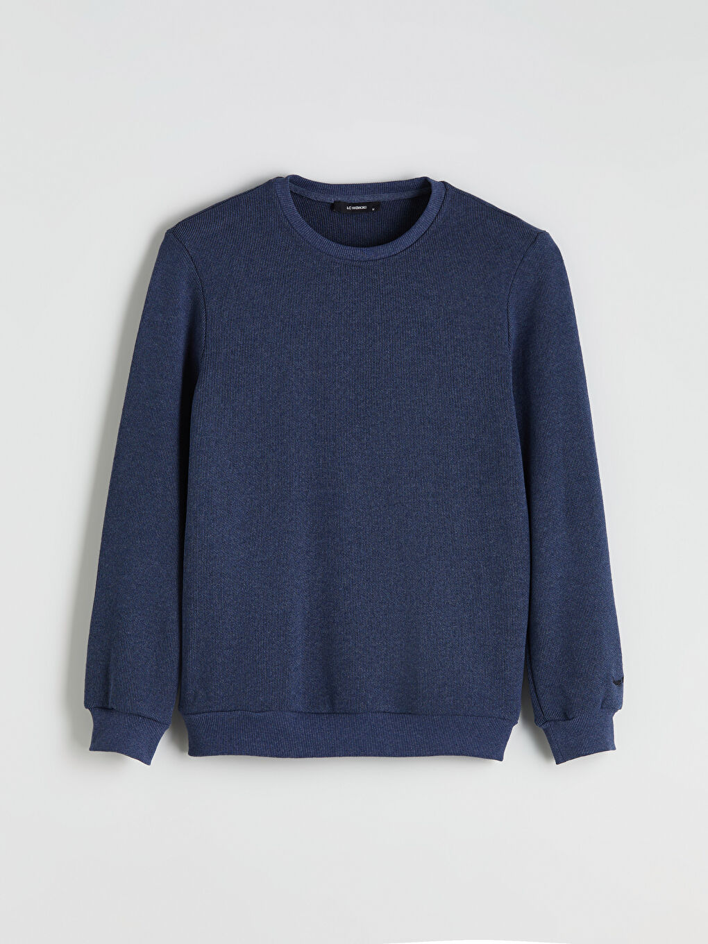 Petrol Bisiklet Yaka Erkek Triko Kazak-4