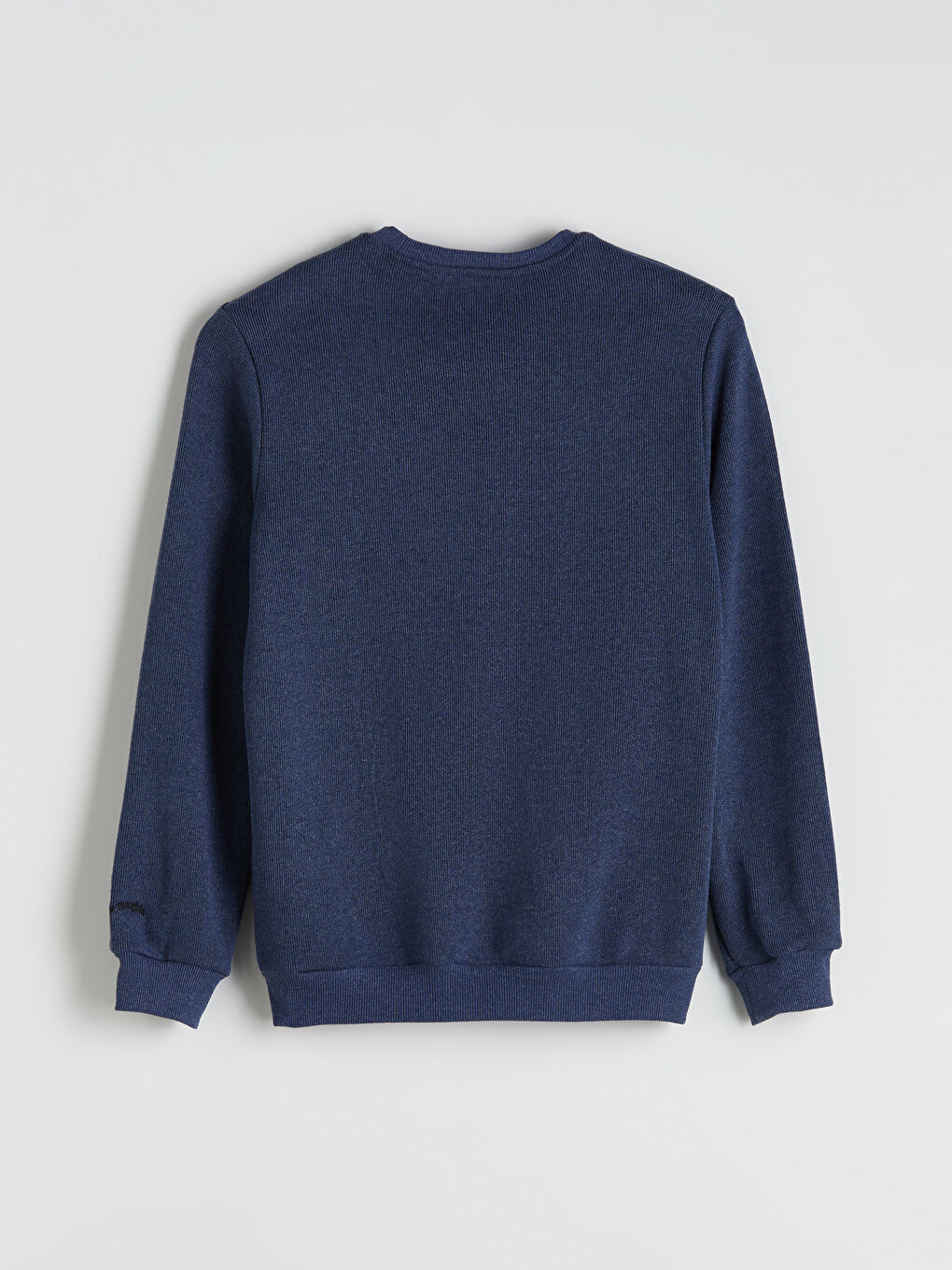 Petrol Bisiklet Yaka Erkek Triko Kazak-5