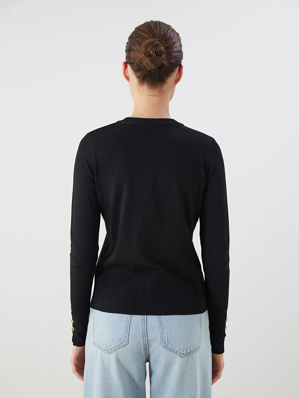 LCW Vision Crew Neck Women's Knitwear Sweater -W5FE27Z8-CVL