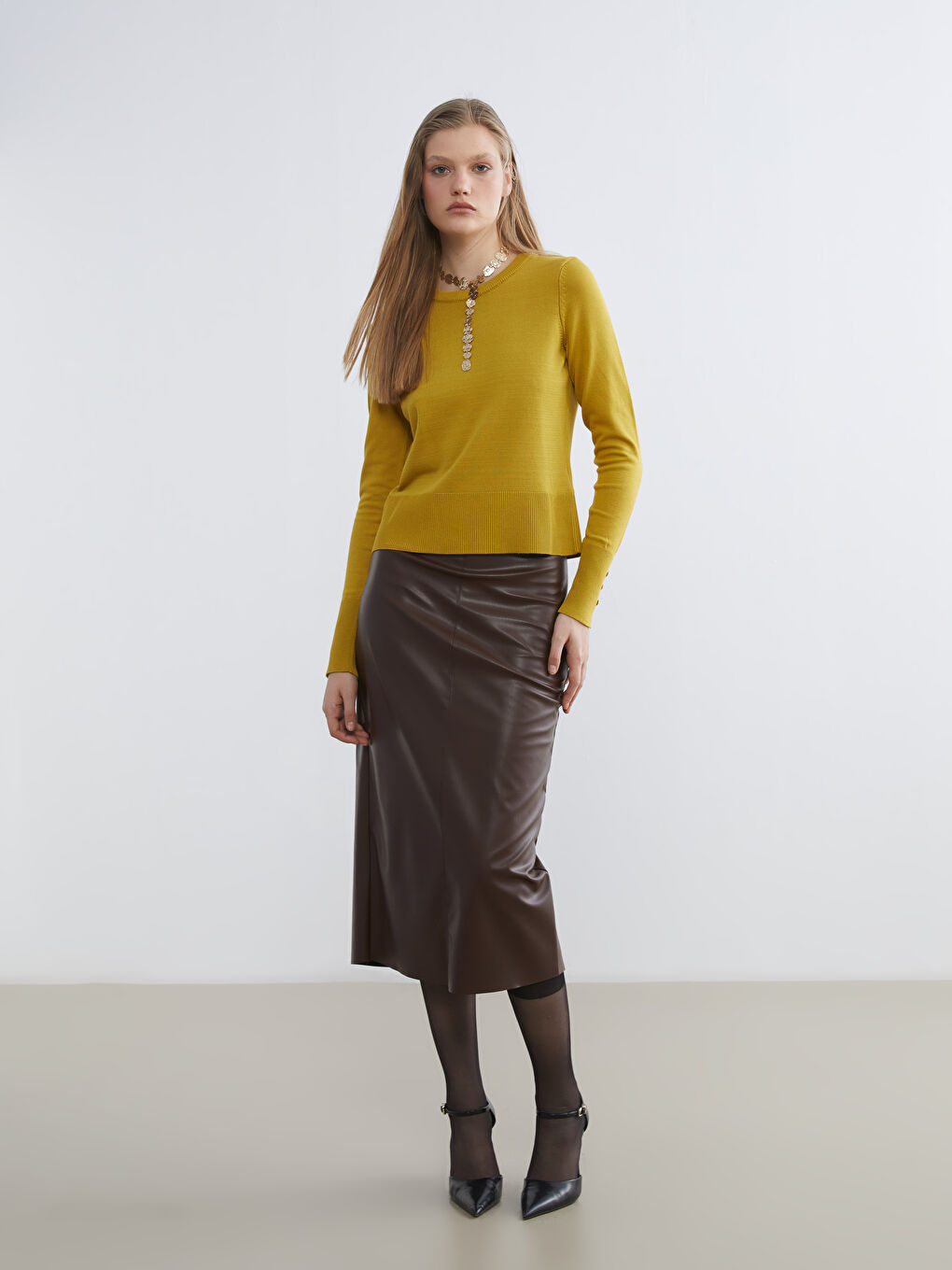 әйелдерге арналған трикотаж жемпір-1