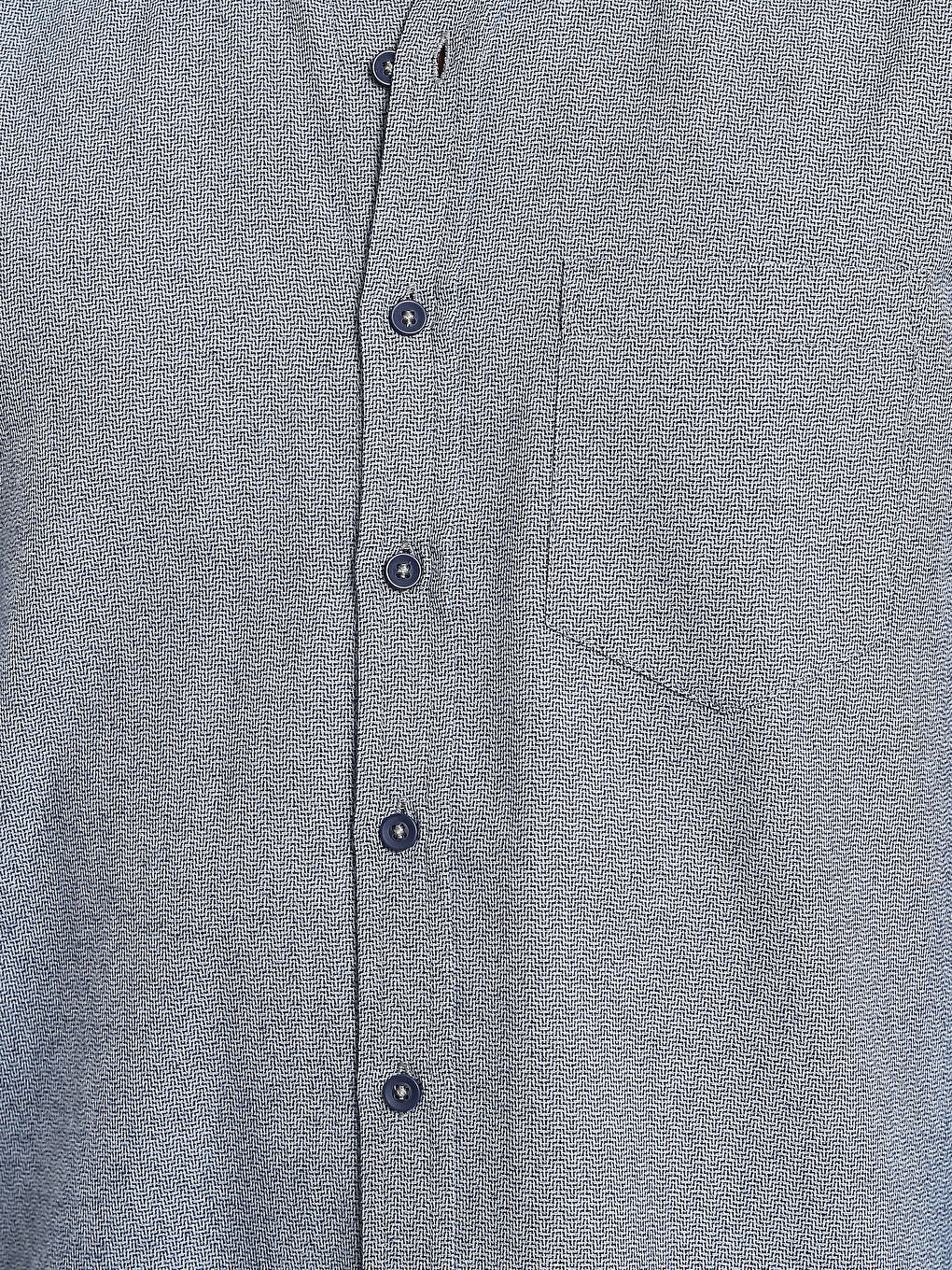 Regular Fit Dobby Fabric Men's Shirt-2