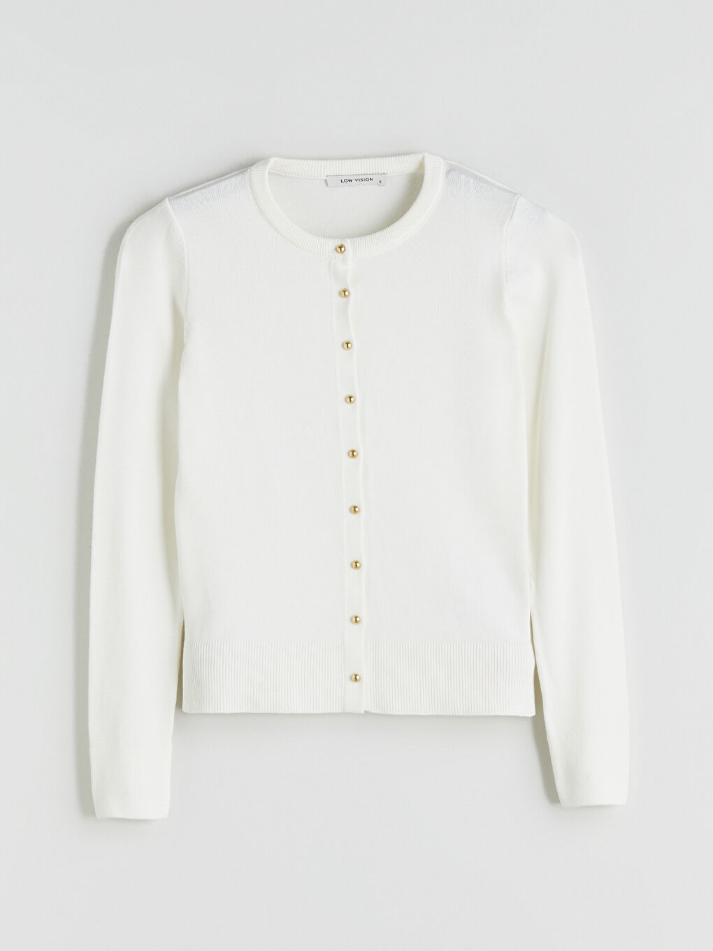 LCW Vision Crew Neck Women's Knitwear Cardigan -W5FE39Z8-R9J