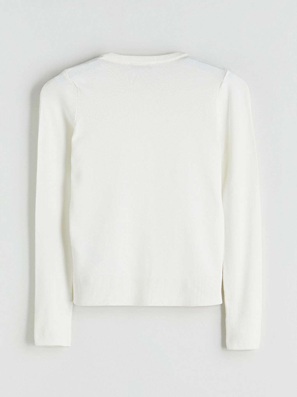LCW Vision Crew Neck Women's Knitwear Cardigan -W5FE39Z8-R9J