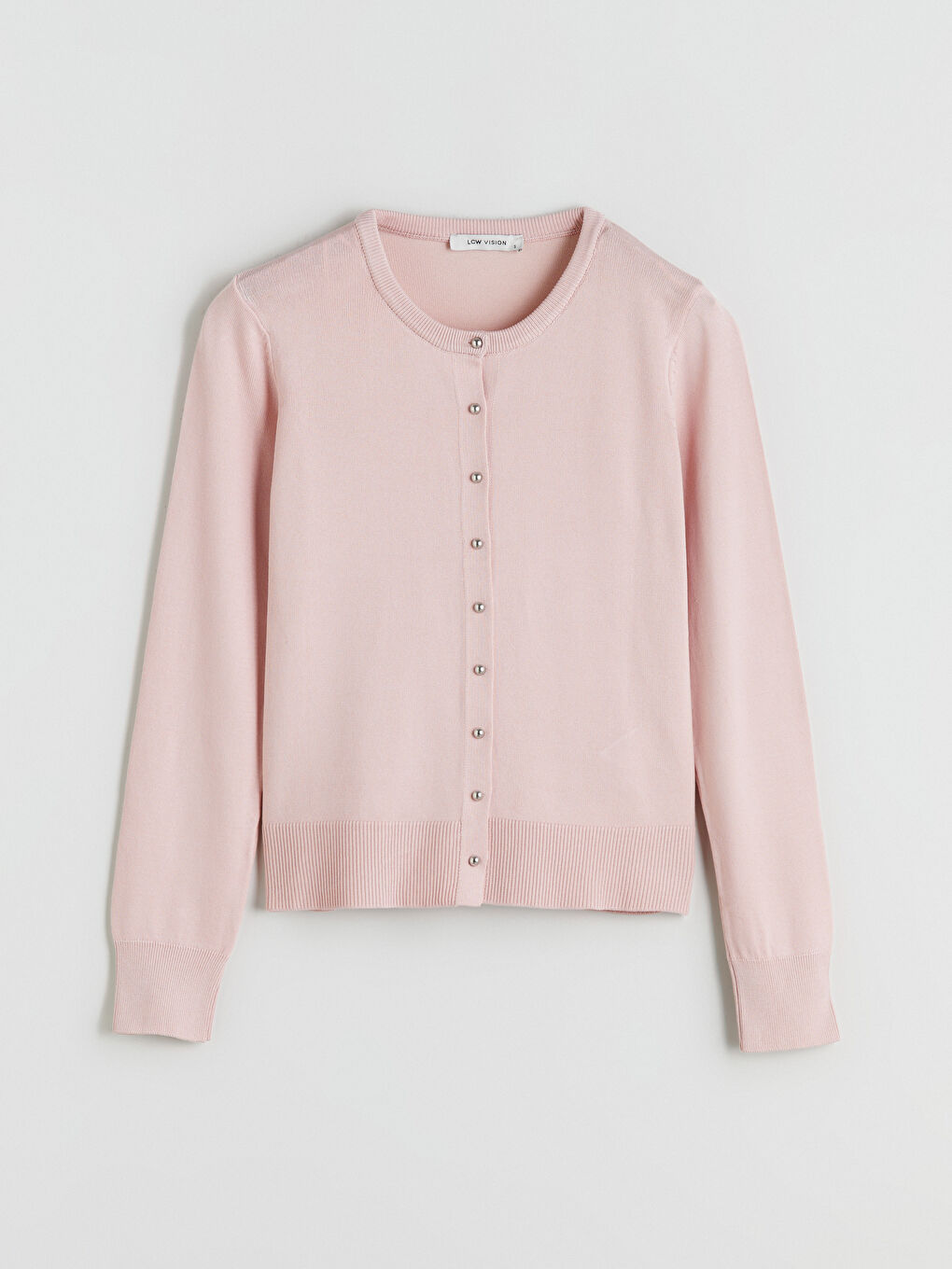 LCW Vision Crew Neck Women's Knitwear Cardigan -W5FE39Z8-JPW