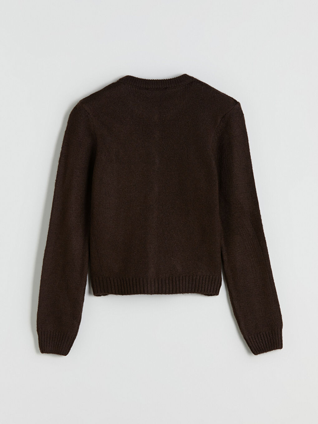 LCW Vision Crew Neck Women's Knitwear Cardigan -W5FE48Z8-HCJ