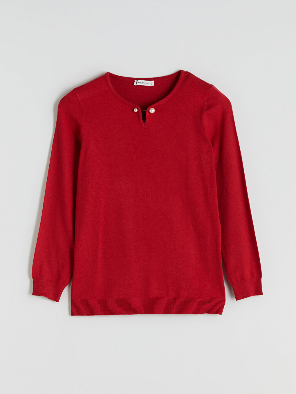Crew Neck Women's Knitwear Sweater