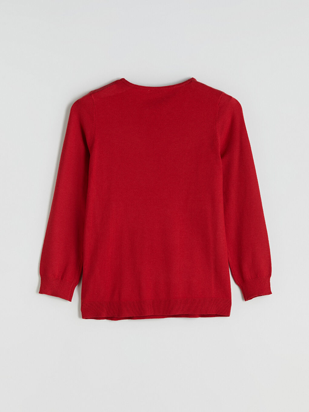 Crew Neck Women's Knitwear Sweater-1