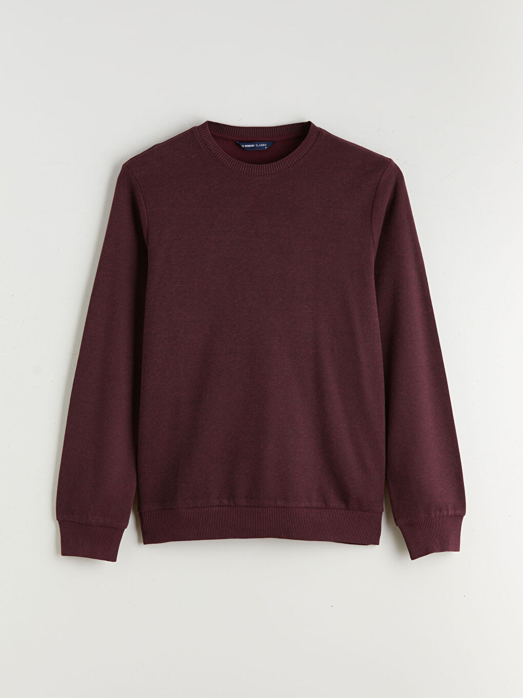 Mann BURGUND Sweatshirt-4