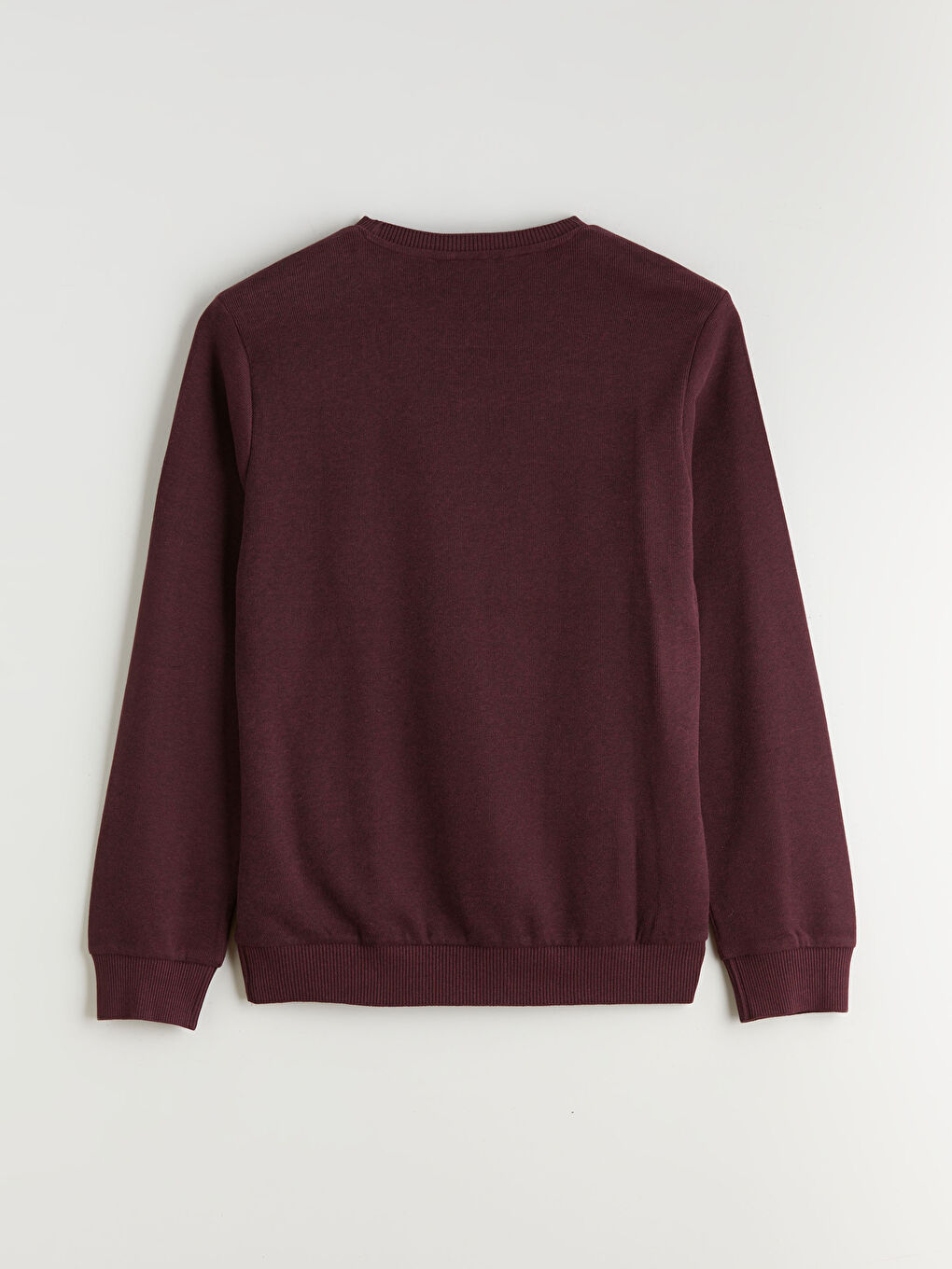 Mann BURGUND Sweatshirt-5