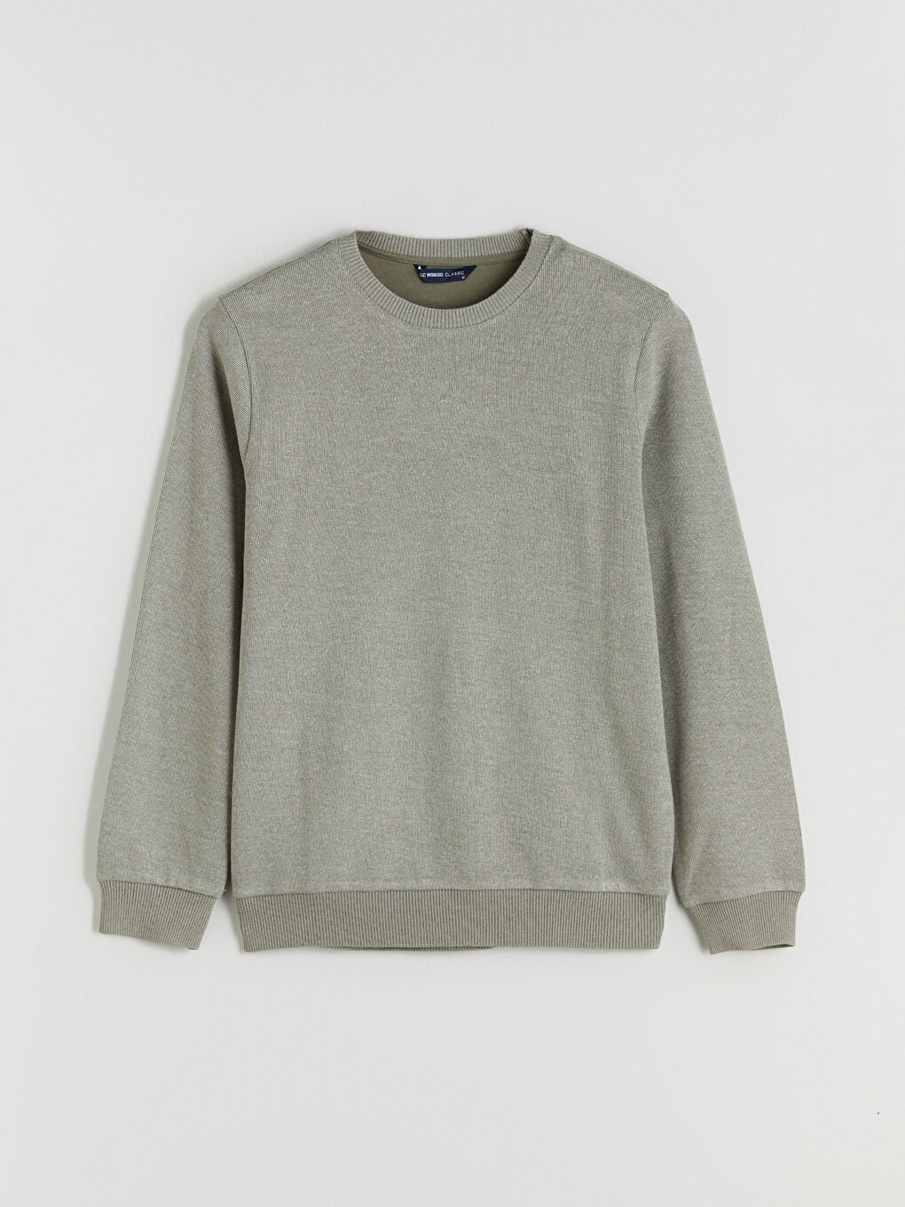 Crew Neck Long Sleeve Men's Sweatshirt-8