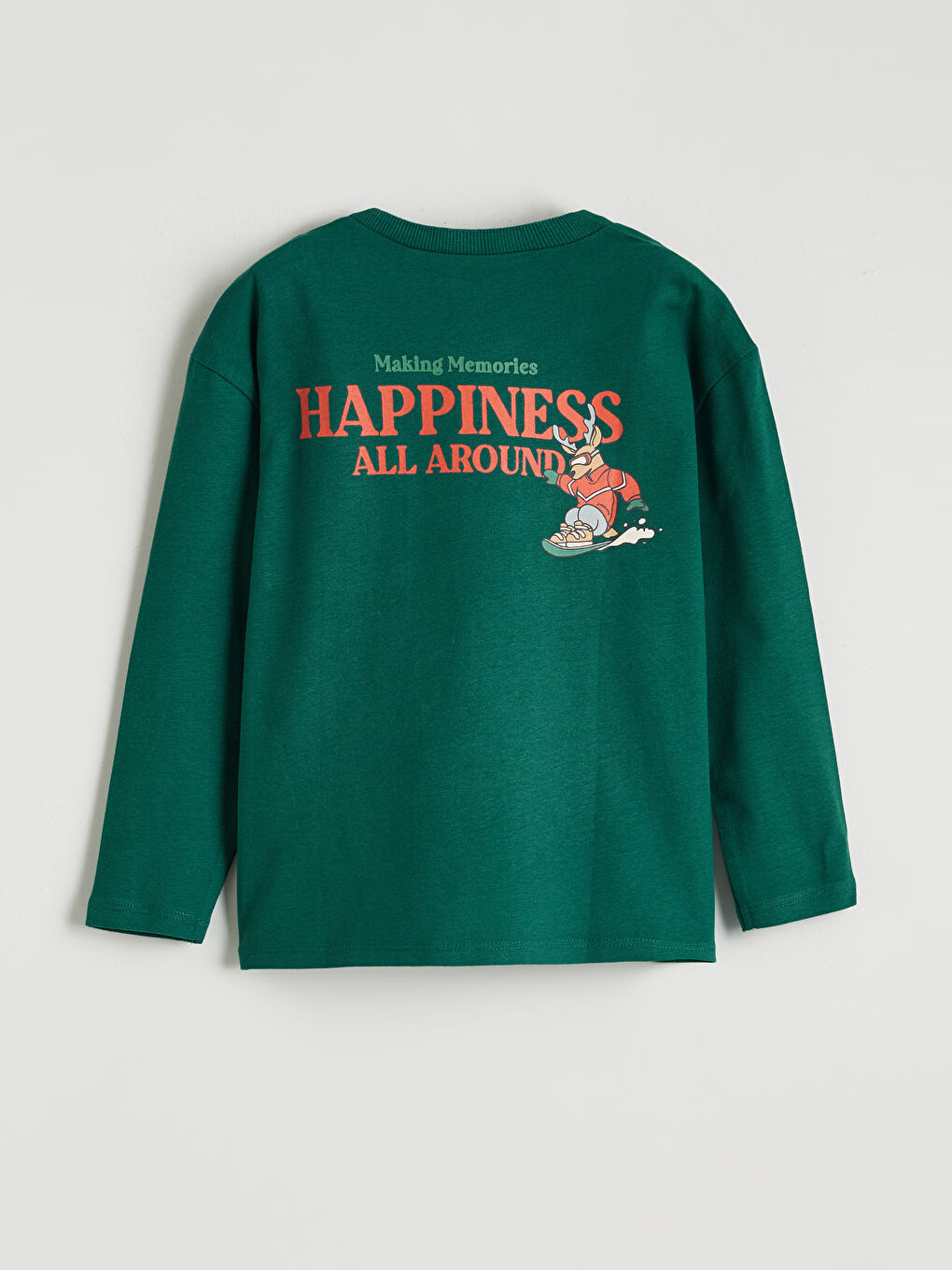 Футболка с круглым вырезом на рождественскую тематику для мальчиков-2