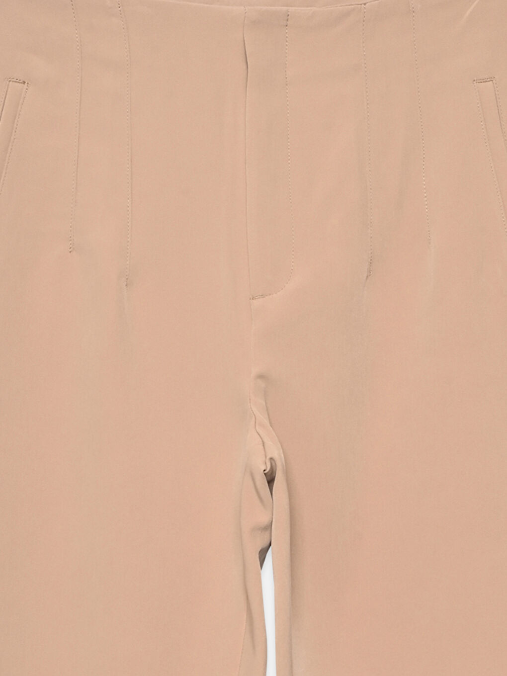Женщины Бежевый Брюки-2