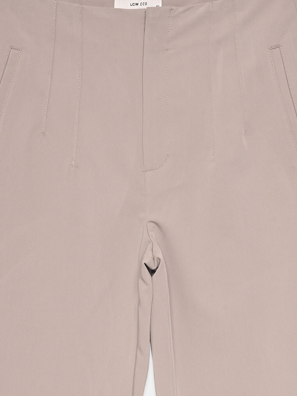 Женщины Бежевый Брюки-2