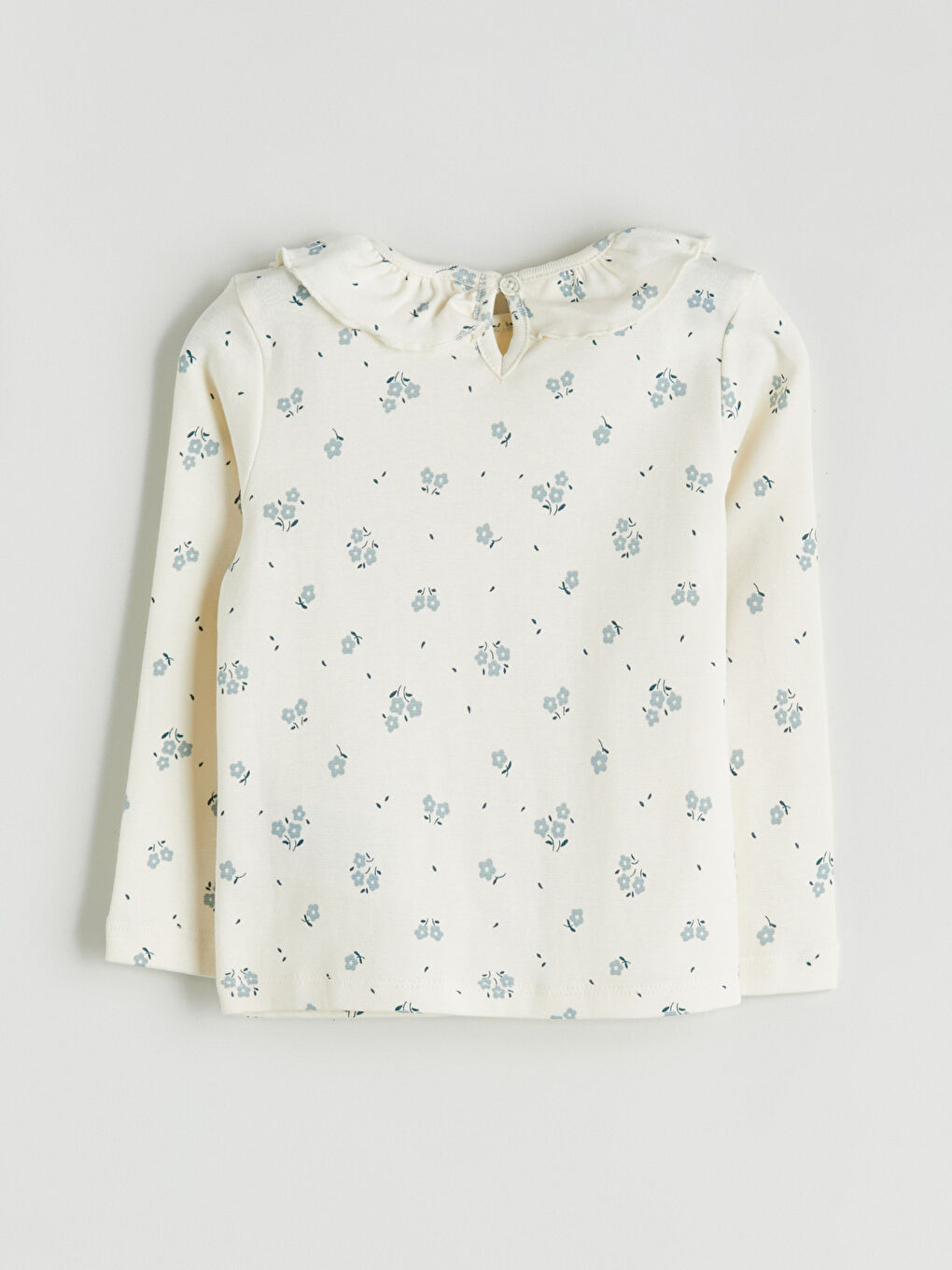 Crew Neck Long Sleeve Girls' T-Shirt 2-Pack-3