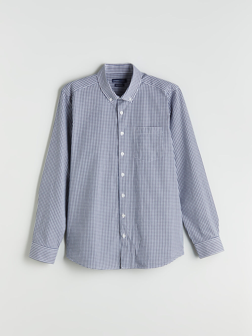 LCWAIKIKI Classic Regular Fit Long Sleeve Plaid Poplin Men's Shirt -W5FF14Z8-LN6