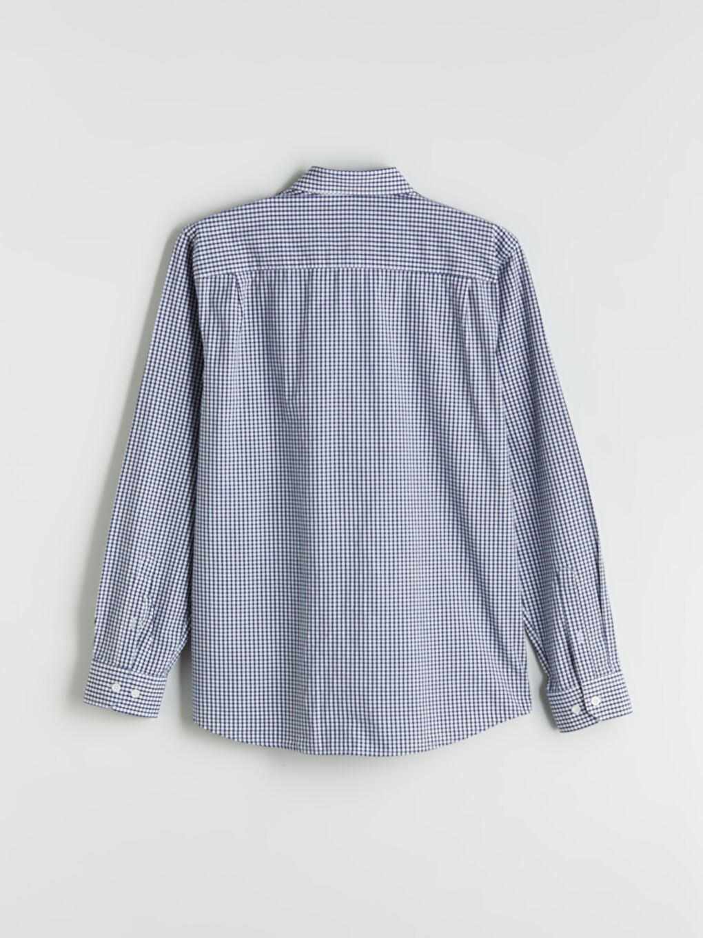 LCWAIKIKI Classic Regular Fit Long Sleeve Plaid Poplin Men's Shirt -W5FF14Z8-LN6