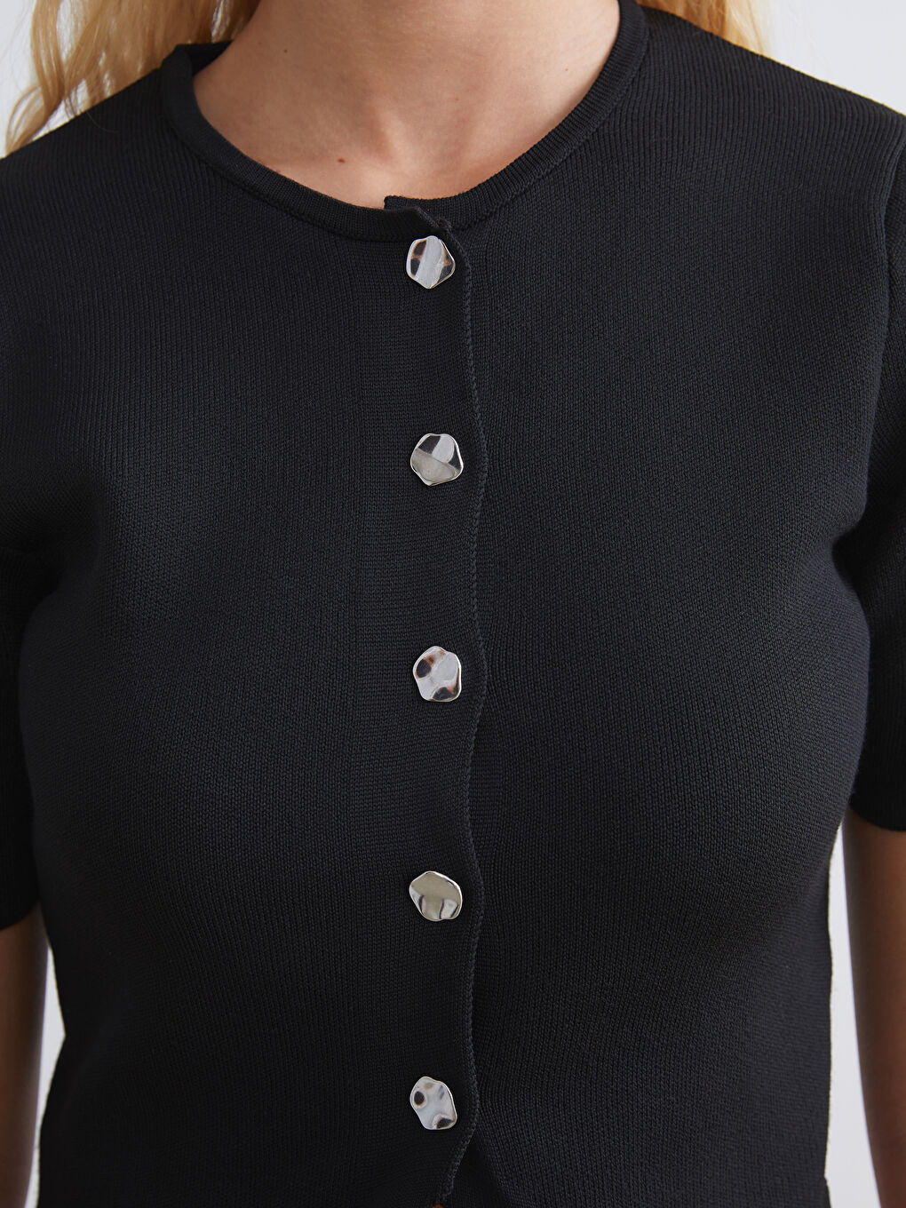 XSIDE Crew Neck Women's Knitwear Cardigan -W5FF35Z8-CVL