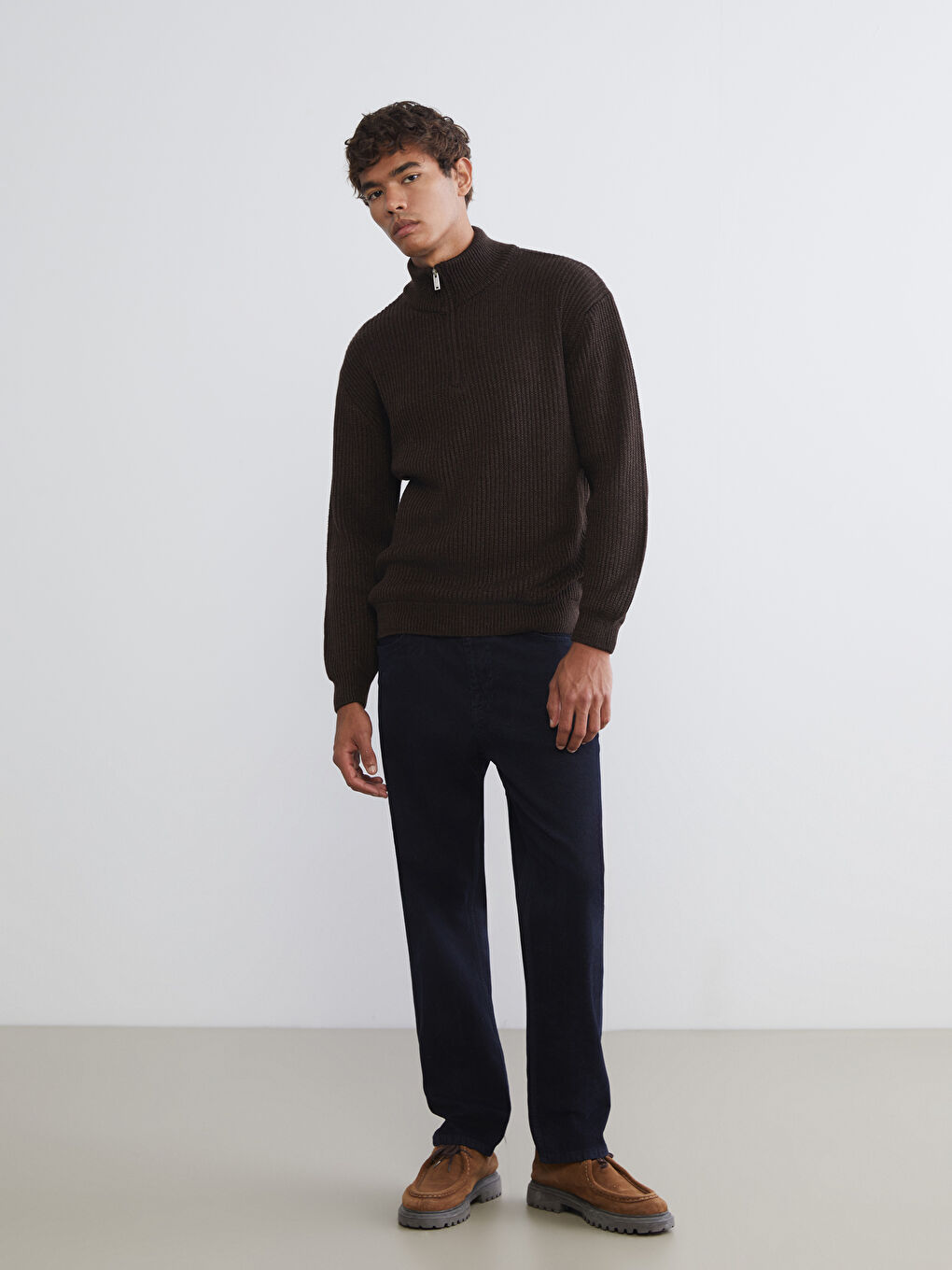 İndigo Loose Fit Erkek Jean Pantolon