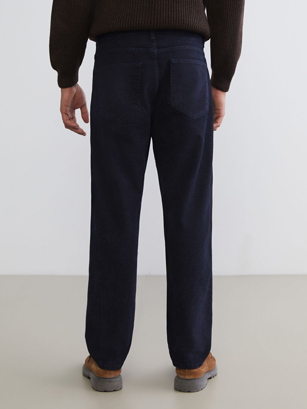 İndigo Loose Fit Erkek Jean Pantolon-3