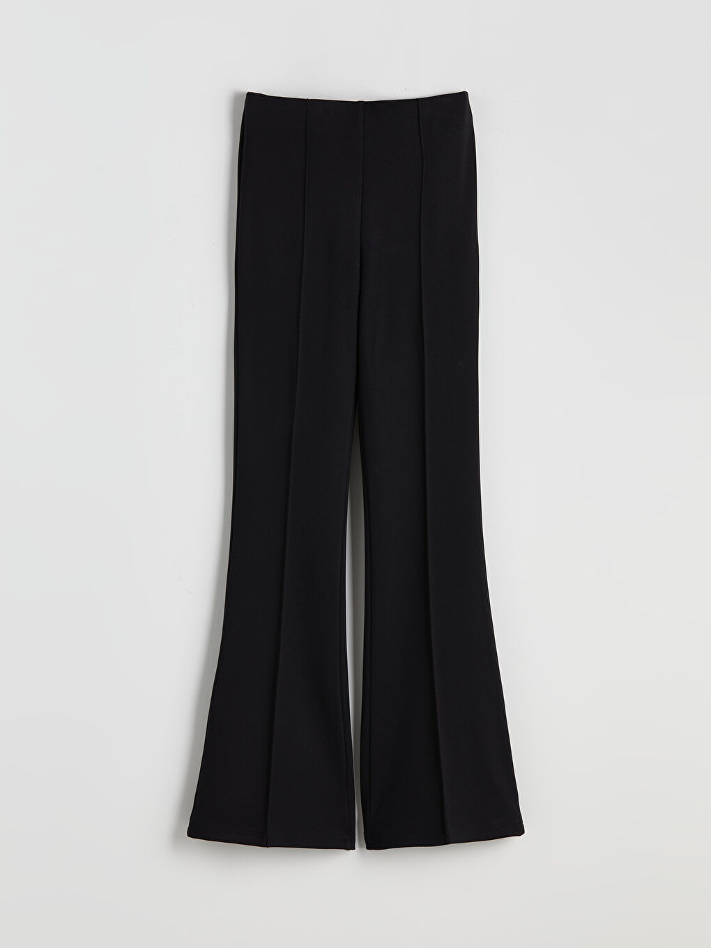 LCW ECO Women's Trousers with Elastic Waist and Flared Leg -W5FF51Z8-CVL