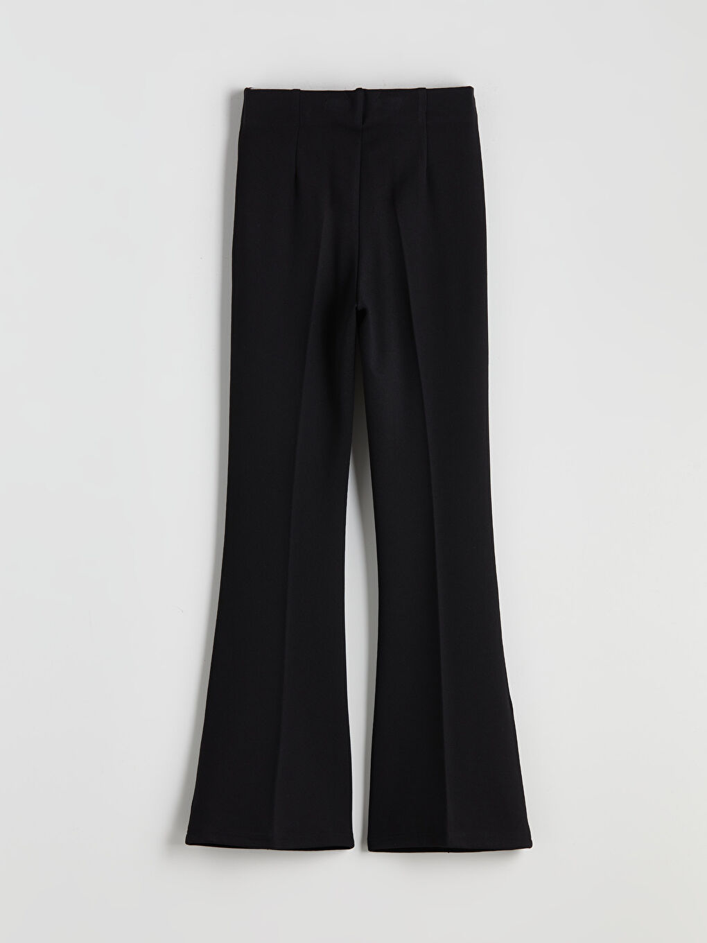 LCW ECO Women's Trousers with Elastic Waist and Flared Leg -W5FF51Z8-CVL