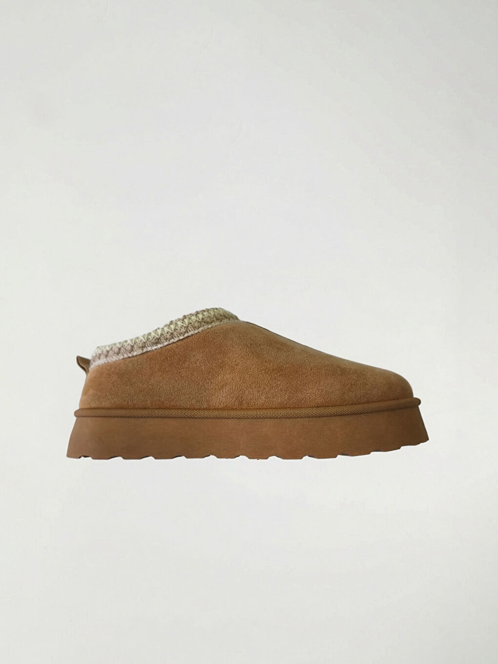 Girl BEIGE Slipper Boots-2