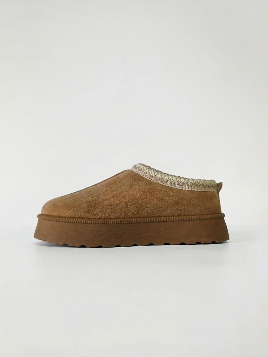 Girl BEIGE Slipper Boots-3