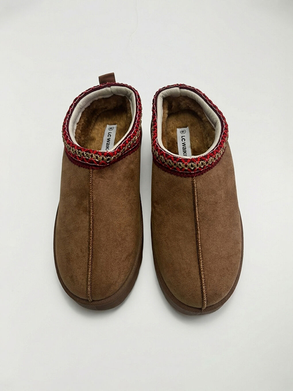 Girls' Faux-Suede Slippers