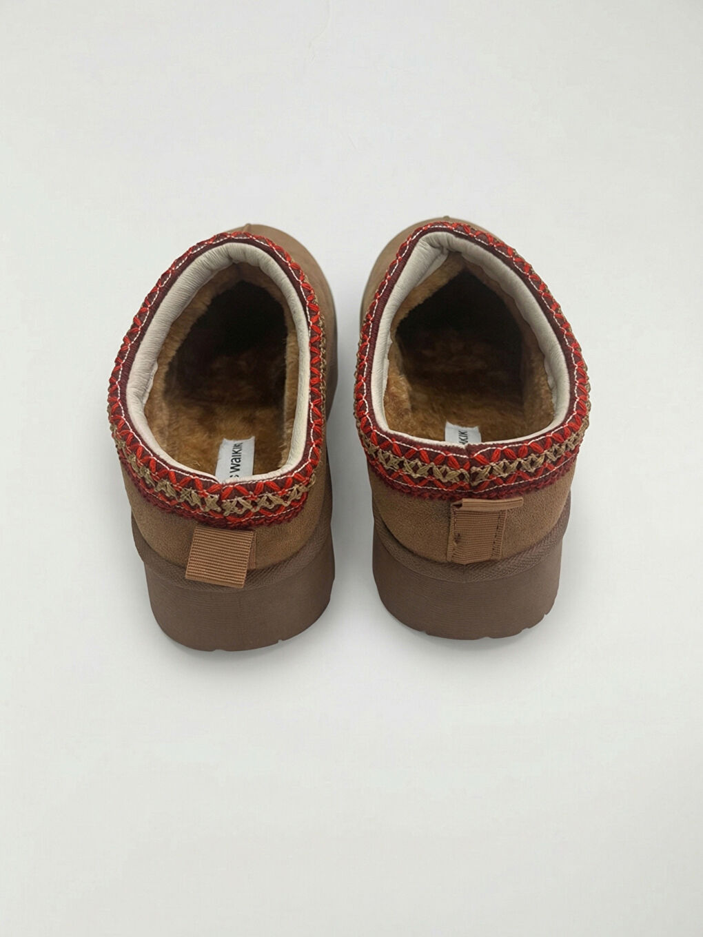 Girls' Faux-Suede Slippers-1