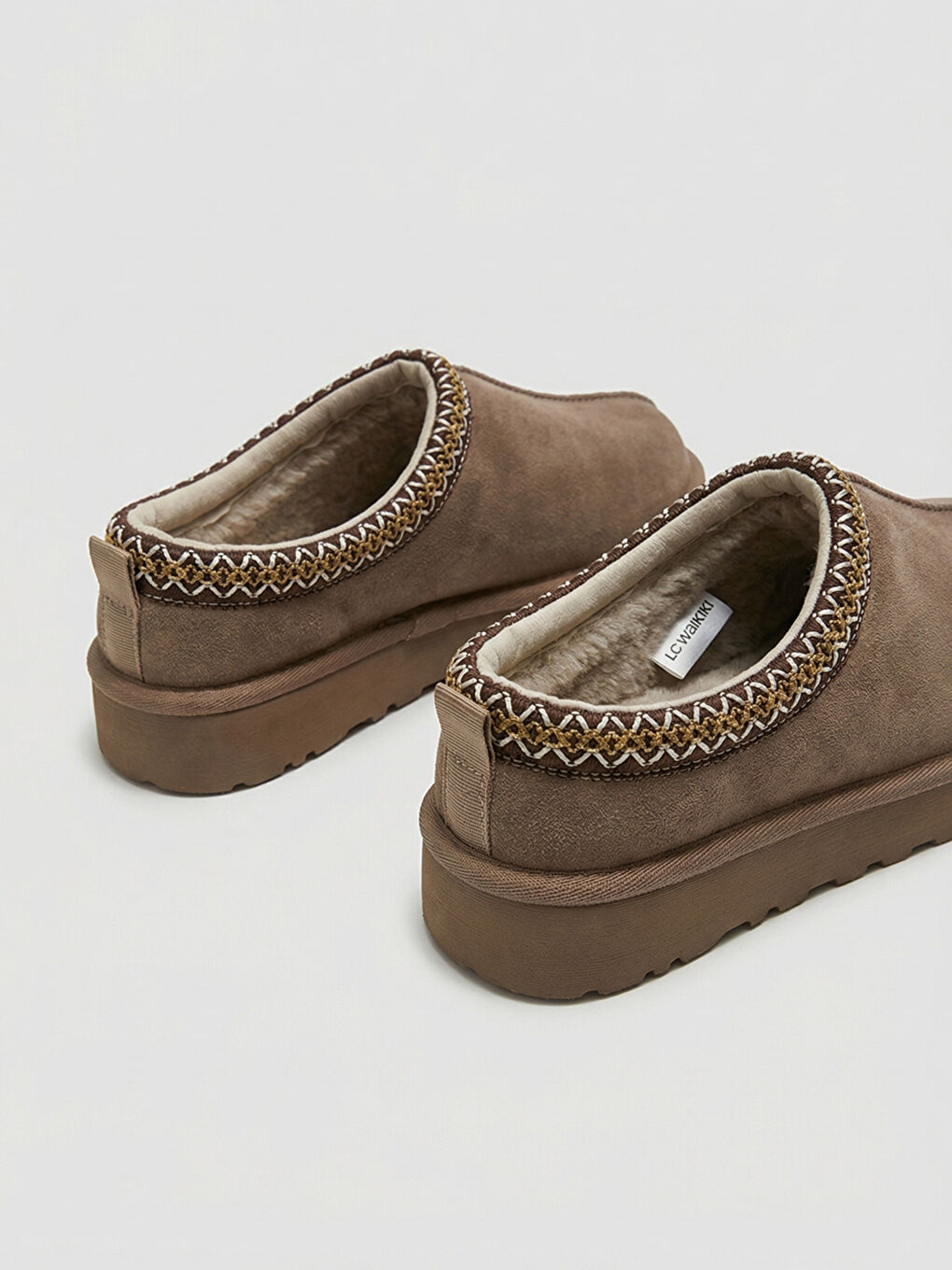 Faux Suede Girls' Slippers-2