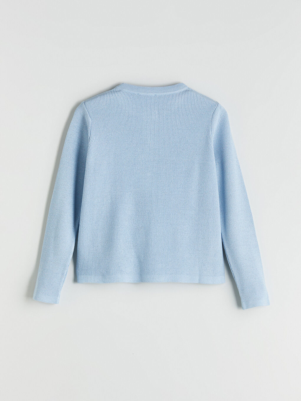 LCW Comfort Crew Neck Women's Knitwear Cardigan -W5FF61Z8-DZB
