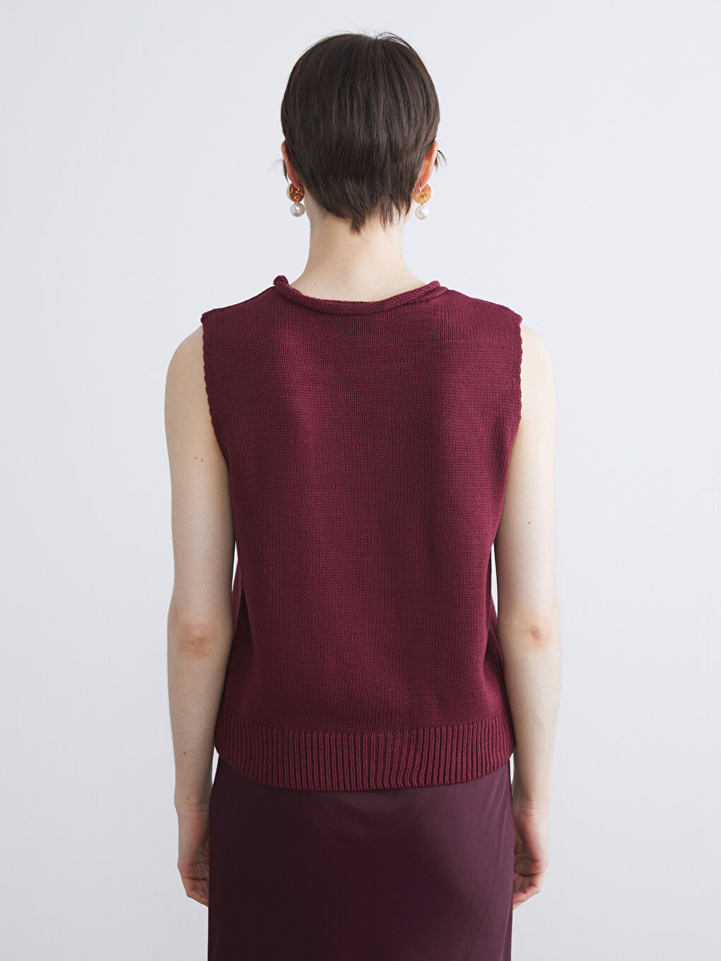 LCW Vision Crew Neck Women's Knitwear Sweater Vest -W5FF96Z8-RXM