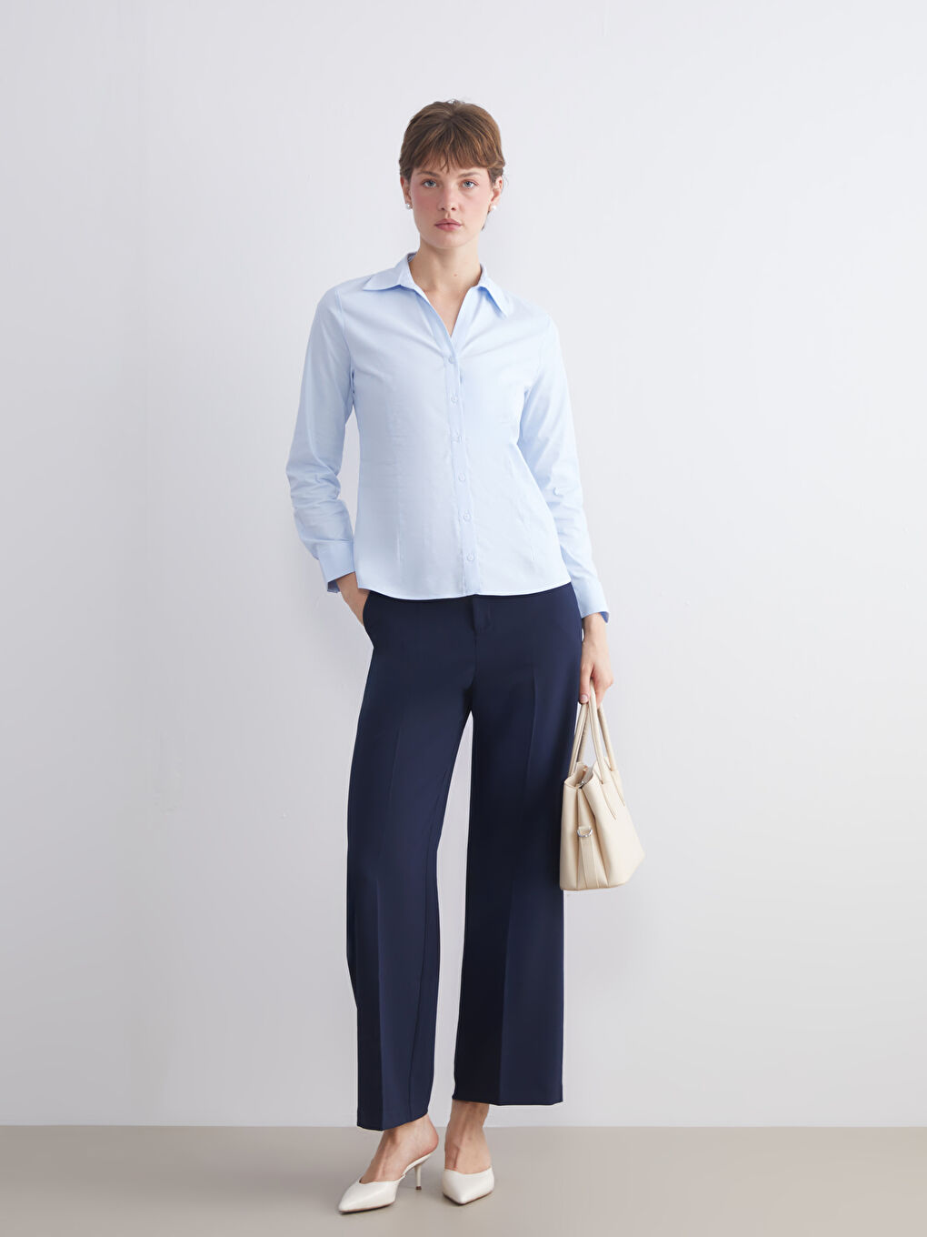 Poplin Women's Shirt-1