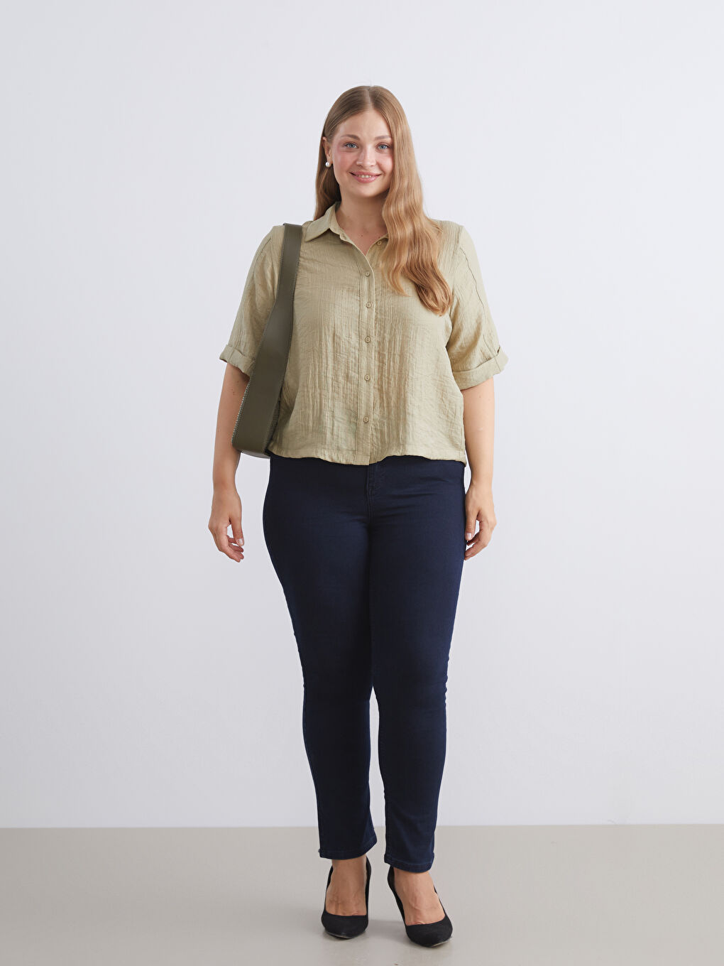 Textured Women's Shirt-1