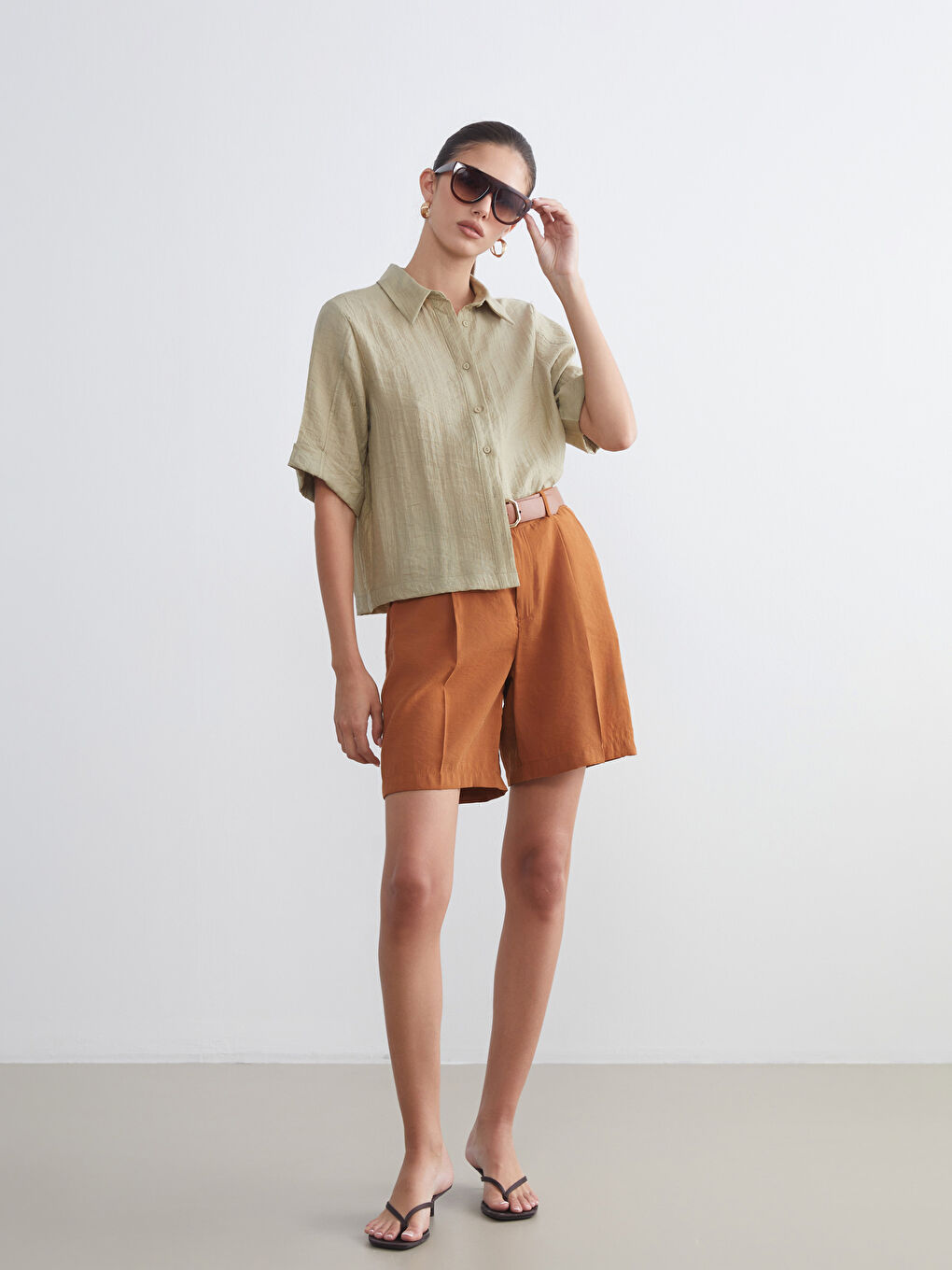 Textured Women's Shirt-2