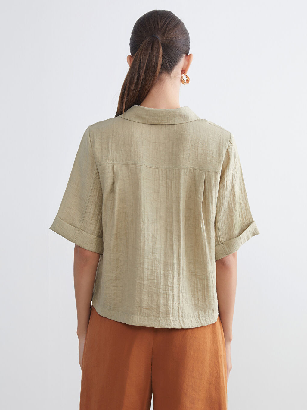 Textured Women's Shirt-4