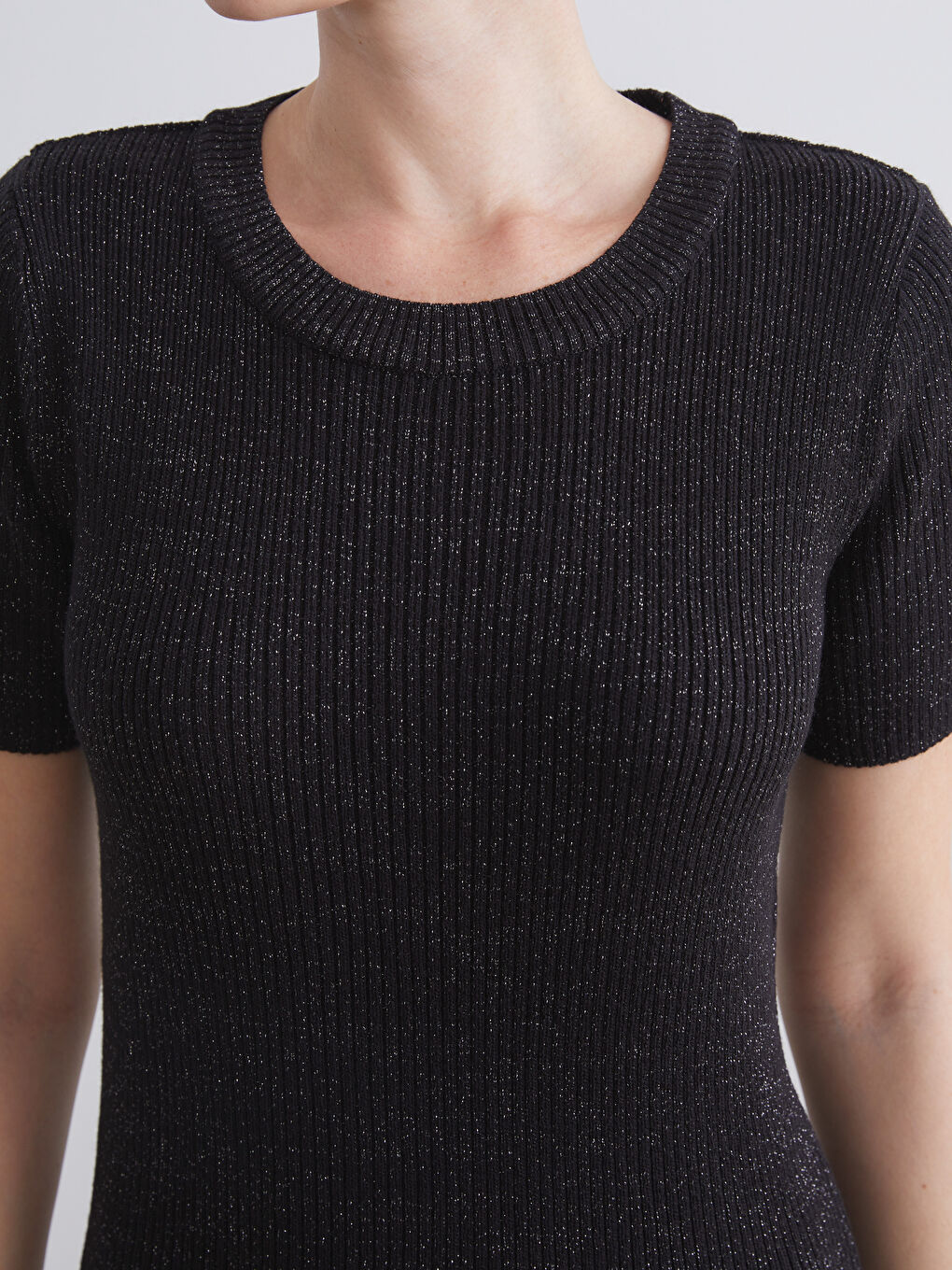 LCW Comfort Woman BLACK Dress -W5FG41Z8-CVL