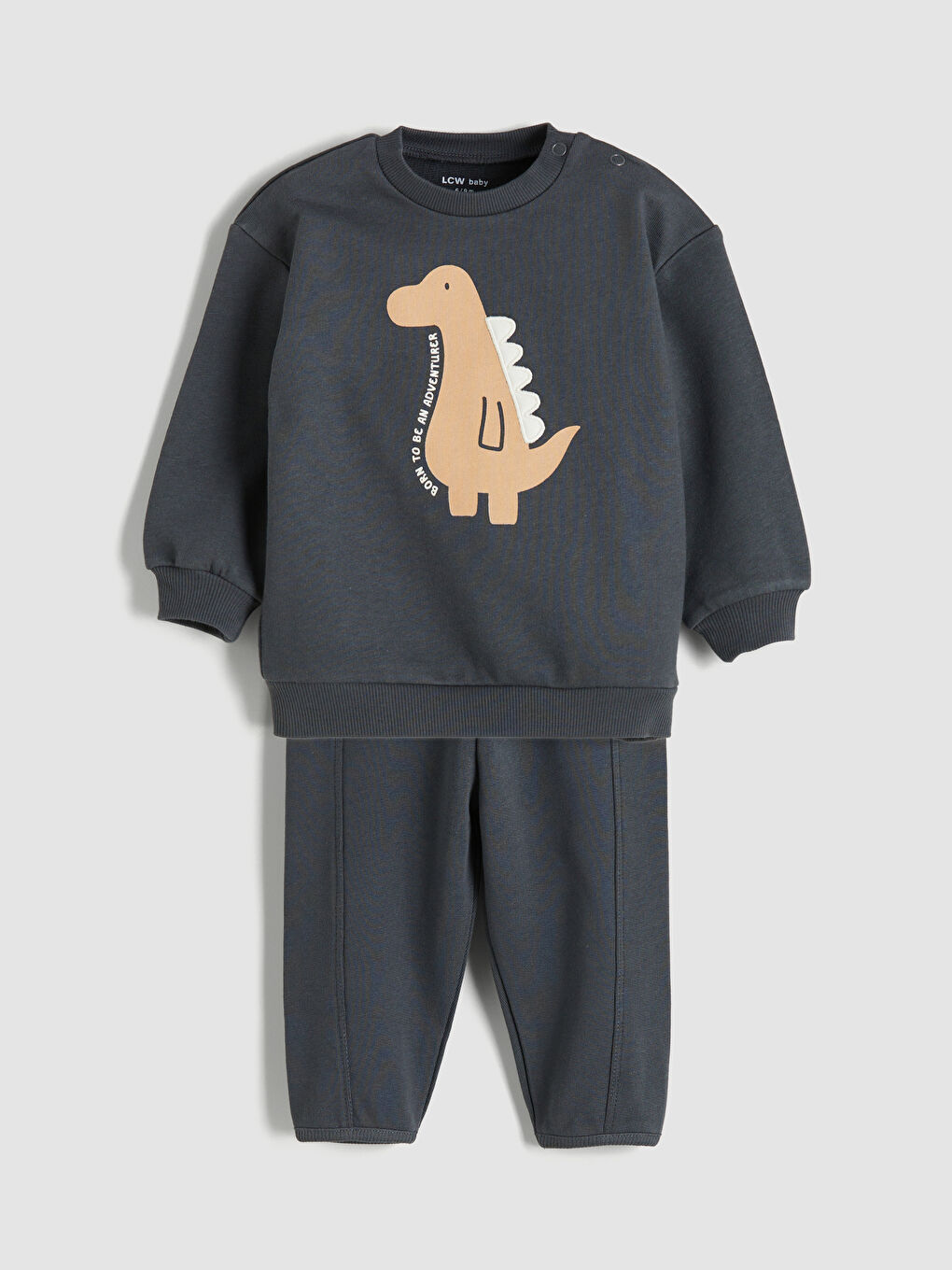 Baby Boy GREY Tracksuit Set