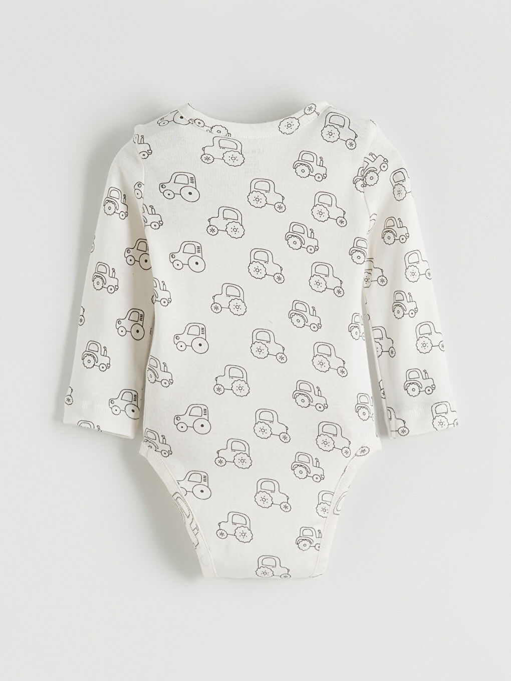 بدلة جسم للأولاد مطبوعة بأزرار كبس - ٣ قطع-5