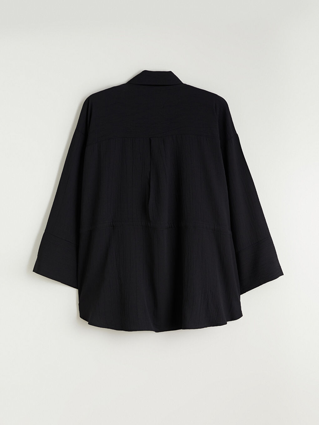 Plus Size Textured Women's Shirt-9