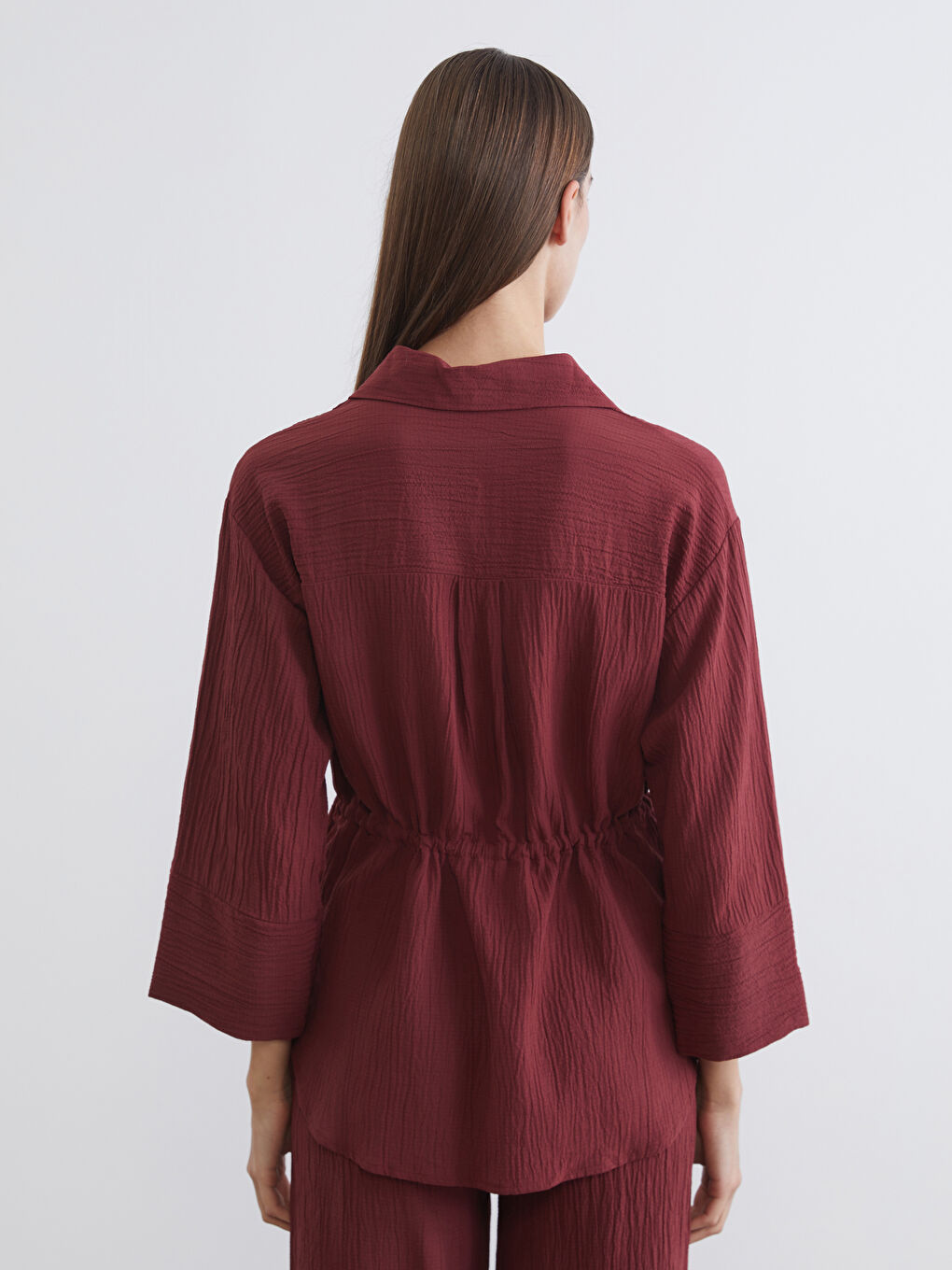 Dokulu Kadın Gömlek-4