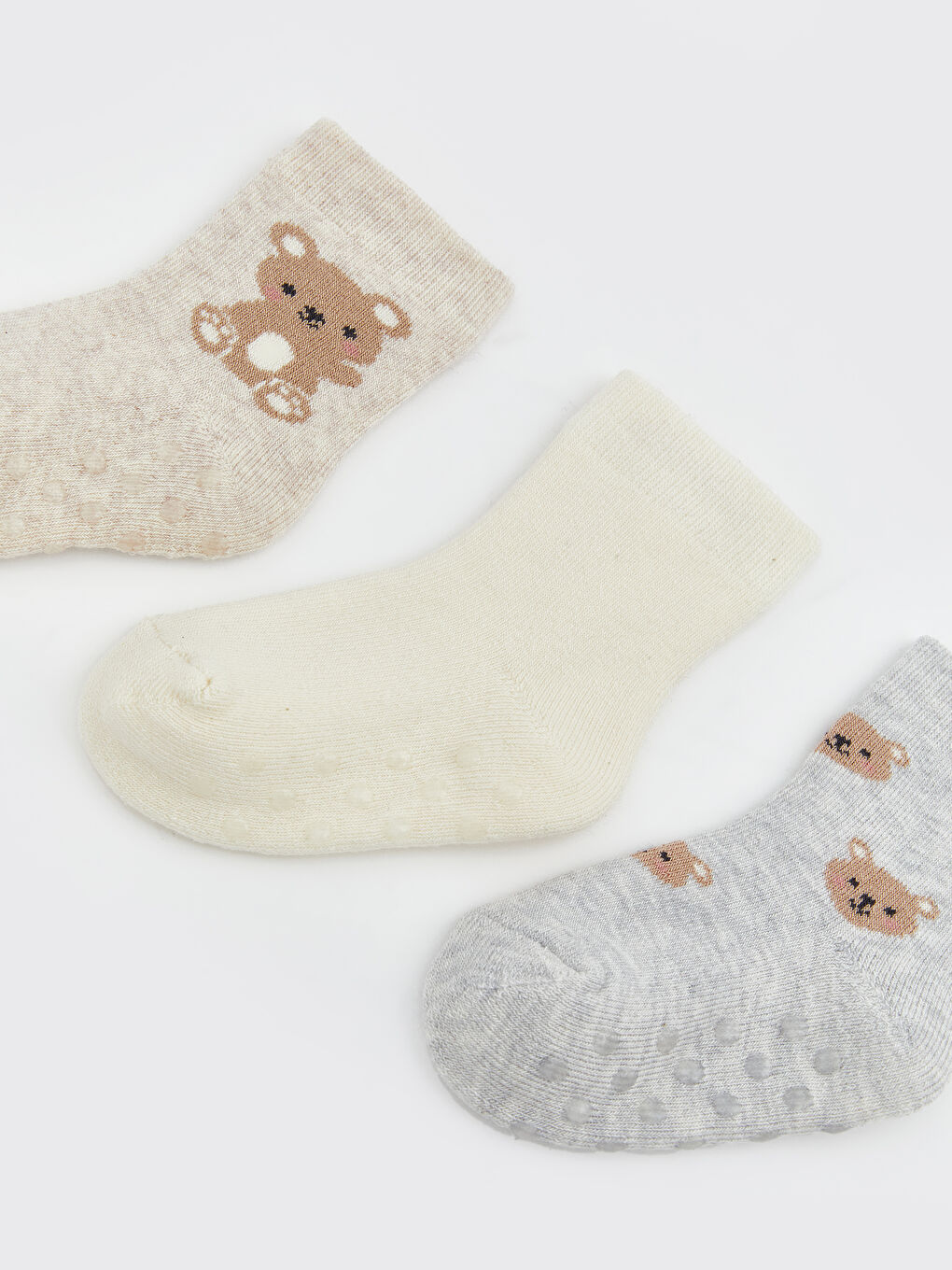 Patterned Baby Girls' Ankle Socks 3-pack-1