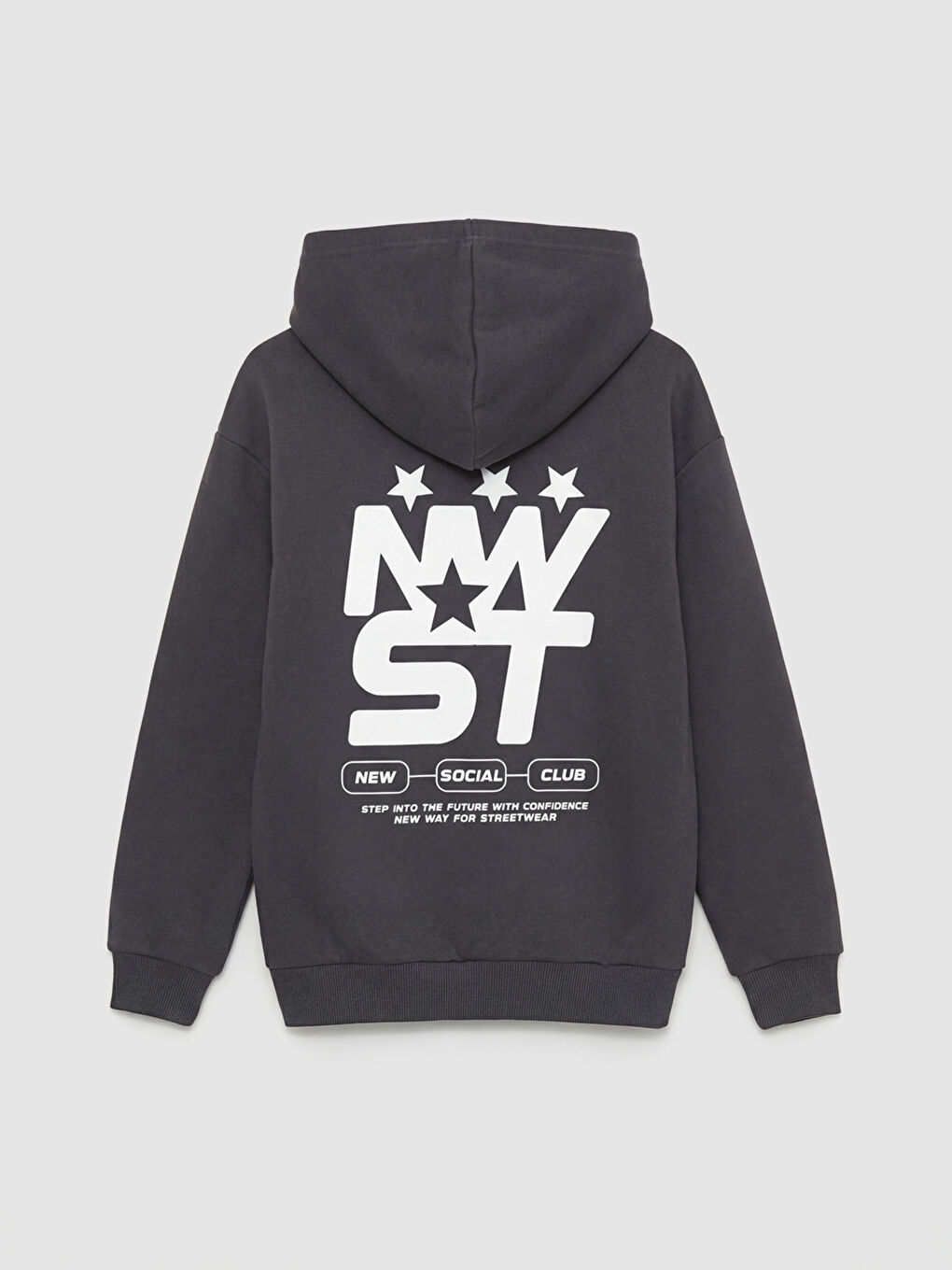 سویتشێرتی قۆڵ درێژی کڵاودار بۆ کوڕان ئه‌ستوور-1