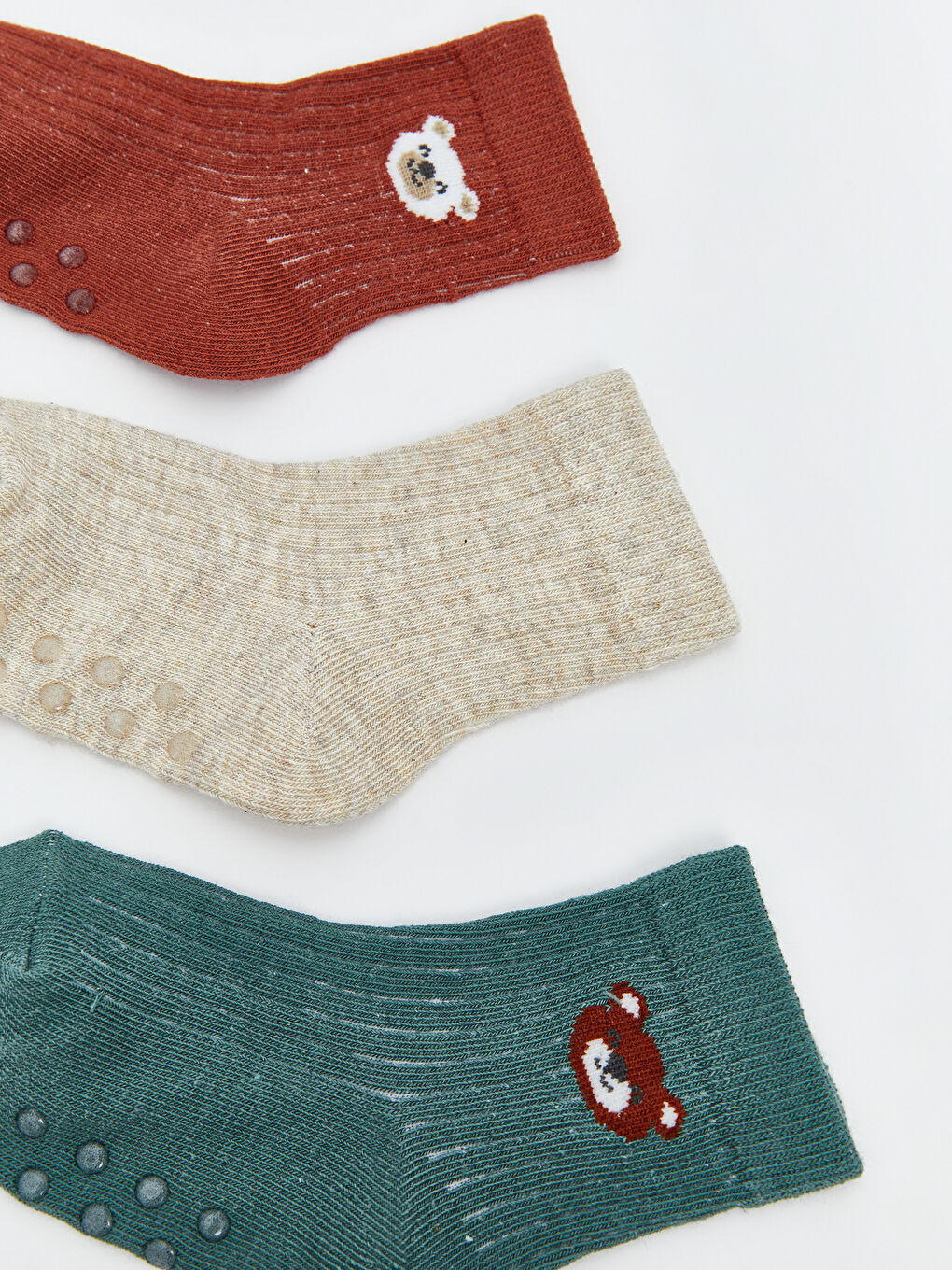 Patterned Baby Boys' Ankle Socks 5 Pack-1