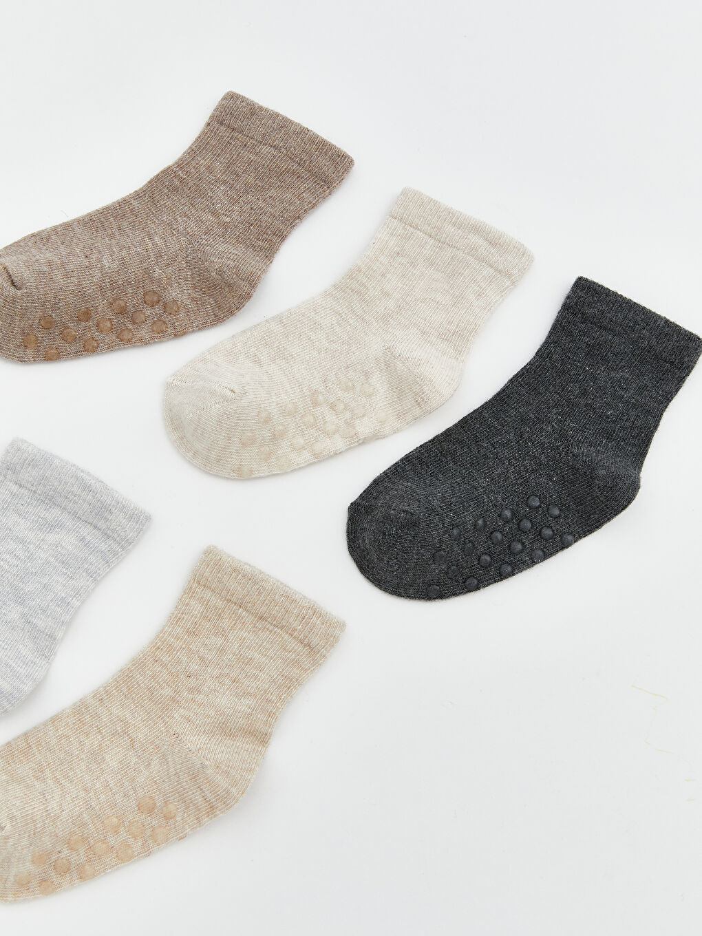 Basic Baby Boys' Ankle Socks 5 Pack-2