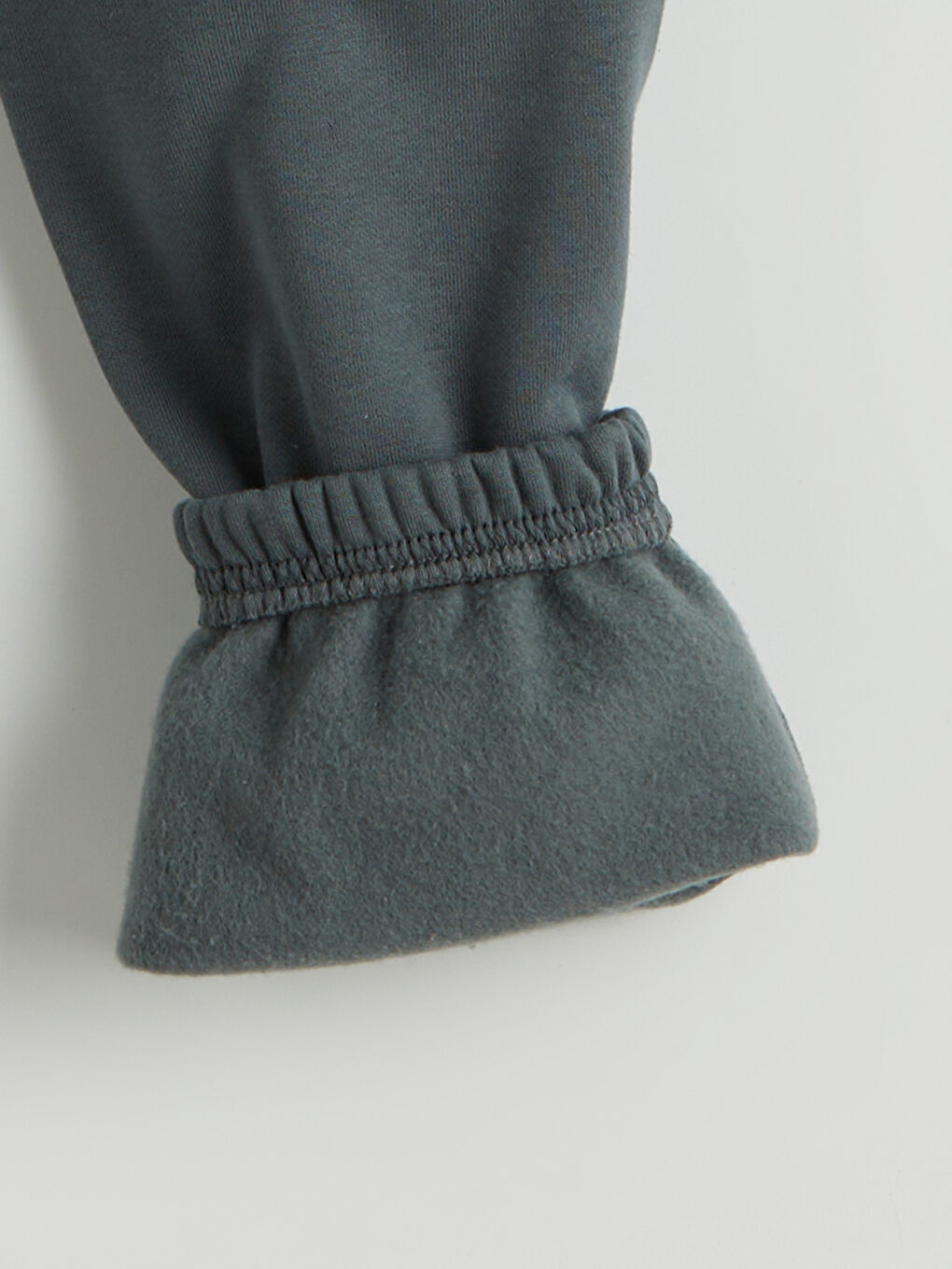 Gri Beli Lastikli Erkek Çocuk Jogger  Eşofman Altı-1