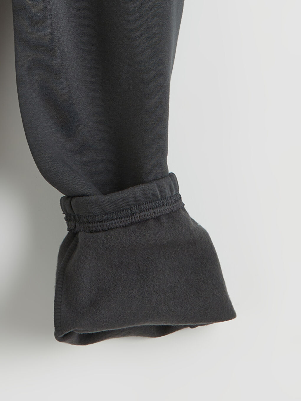 Antrasit Beli Lastikli Erkek Çocuk Jogger  Eşofman Altı-1