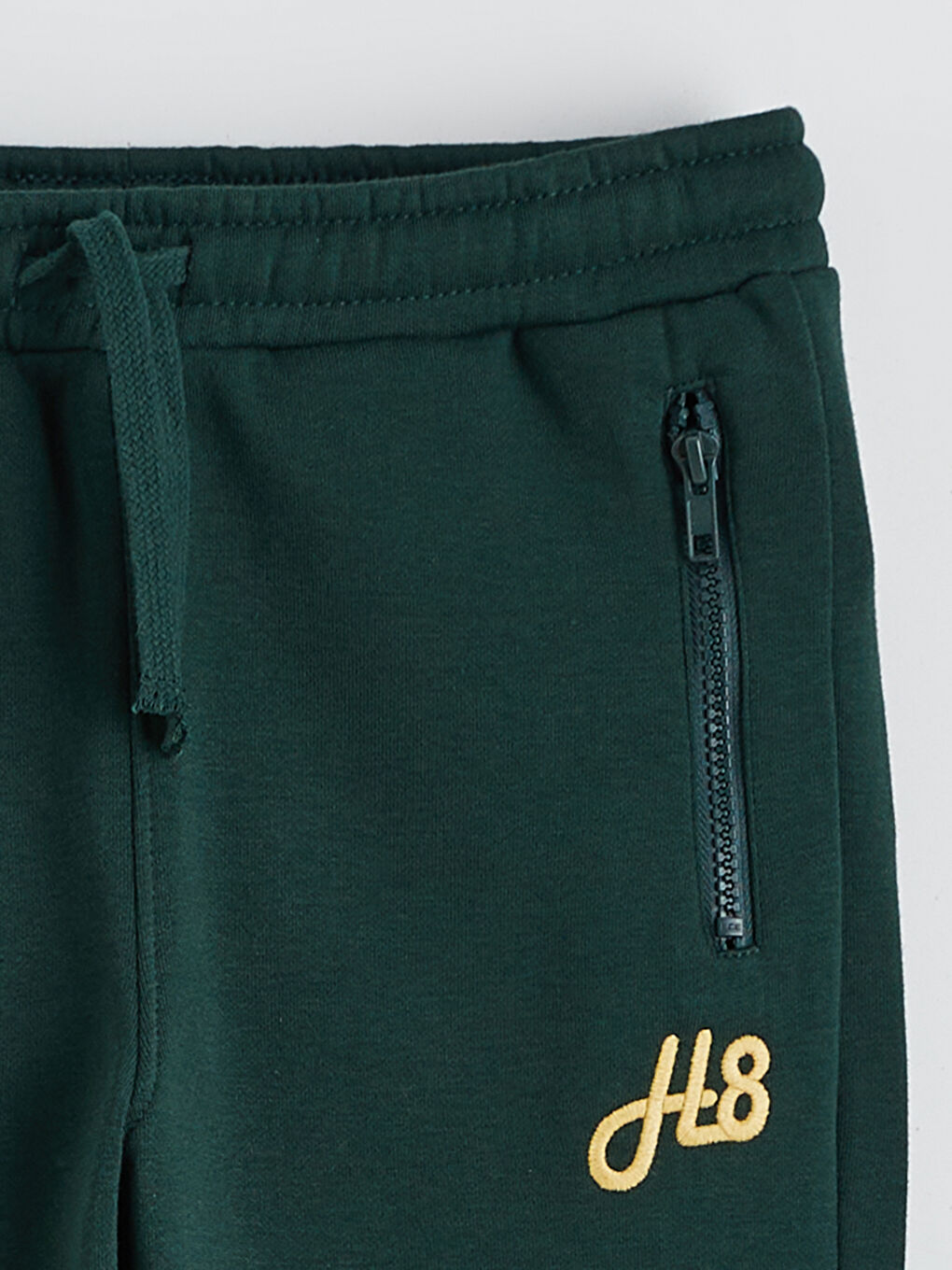 Yeşil Beli Lastikli Erkek Çocuk Jogger  Eşofman Altı-1